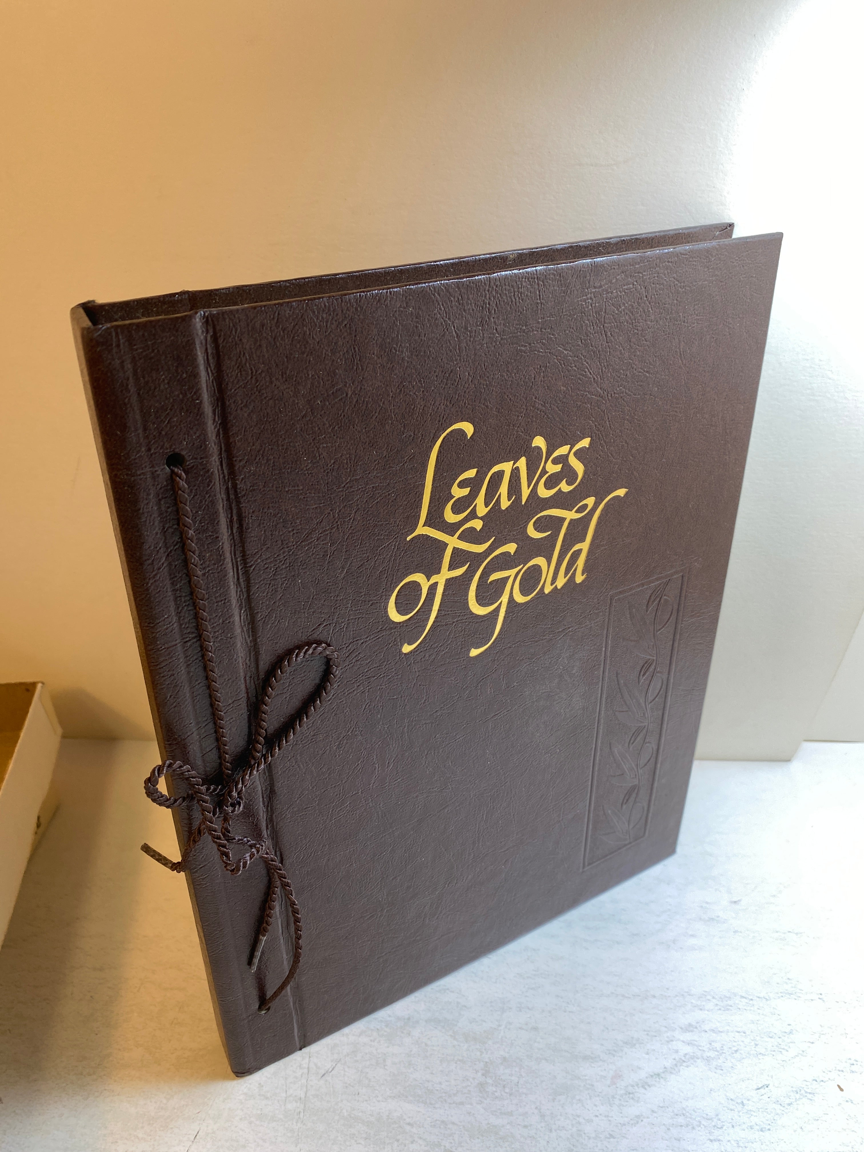 Leaves of Gold Anthology of Prayers HC 1989