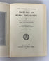 Lectures on Moral Philosophy by John Witherspoon 1912 Antique Ex-Library HC