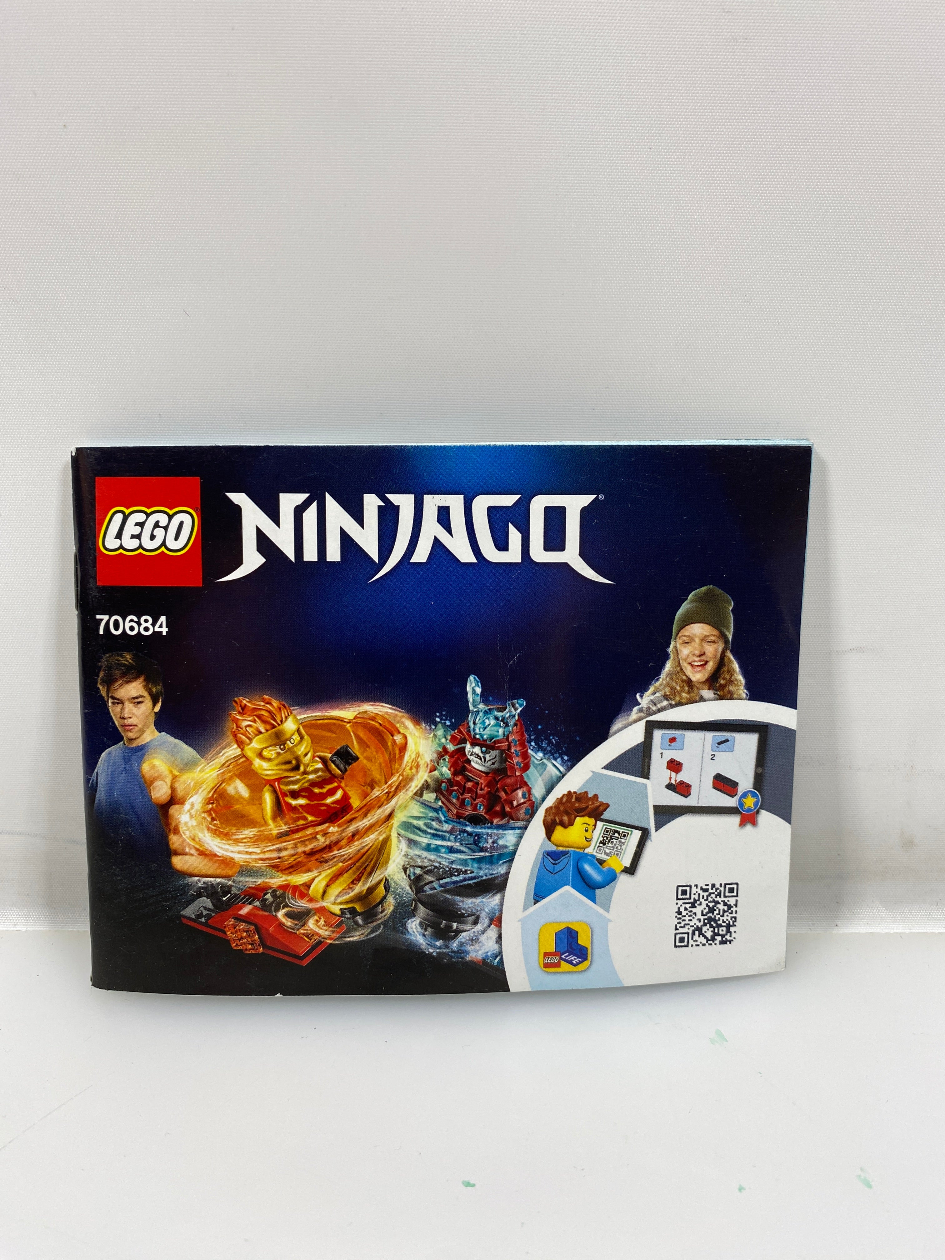 Lego Instructional Manual Ninjago For Set 70684