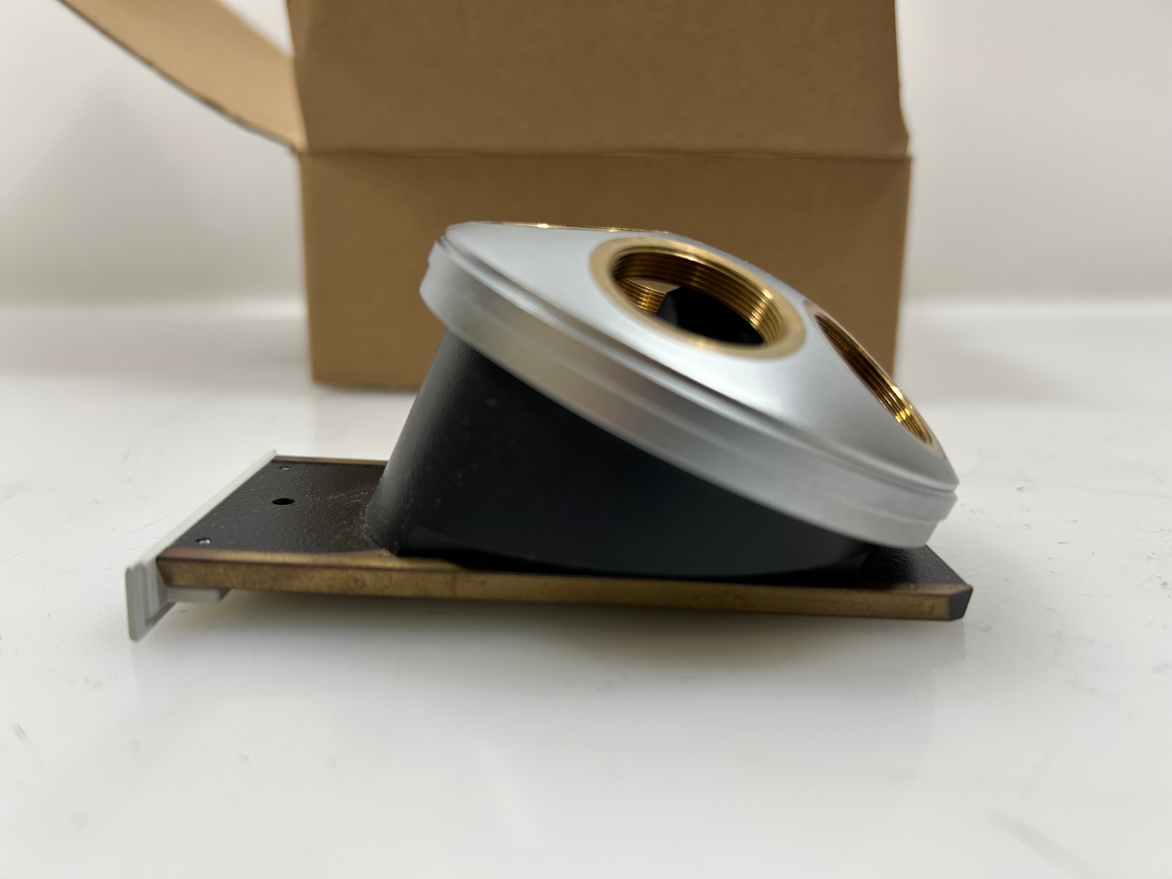 Leitz Diavert 5 Position Microscope Revolving Nosepiece Turret