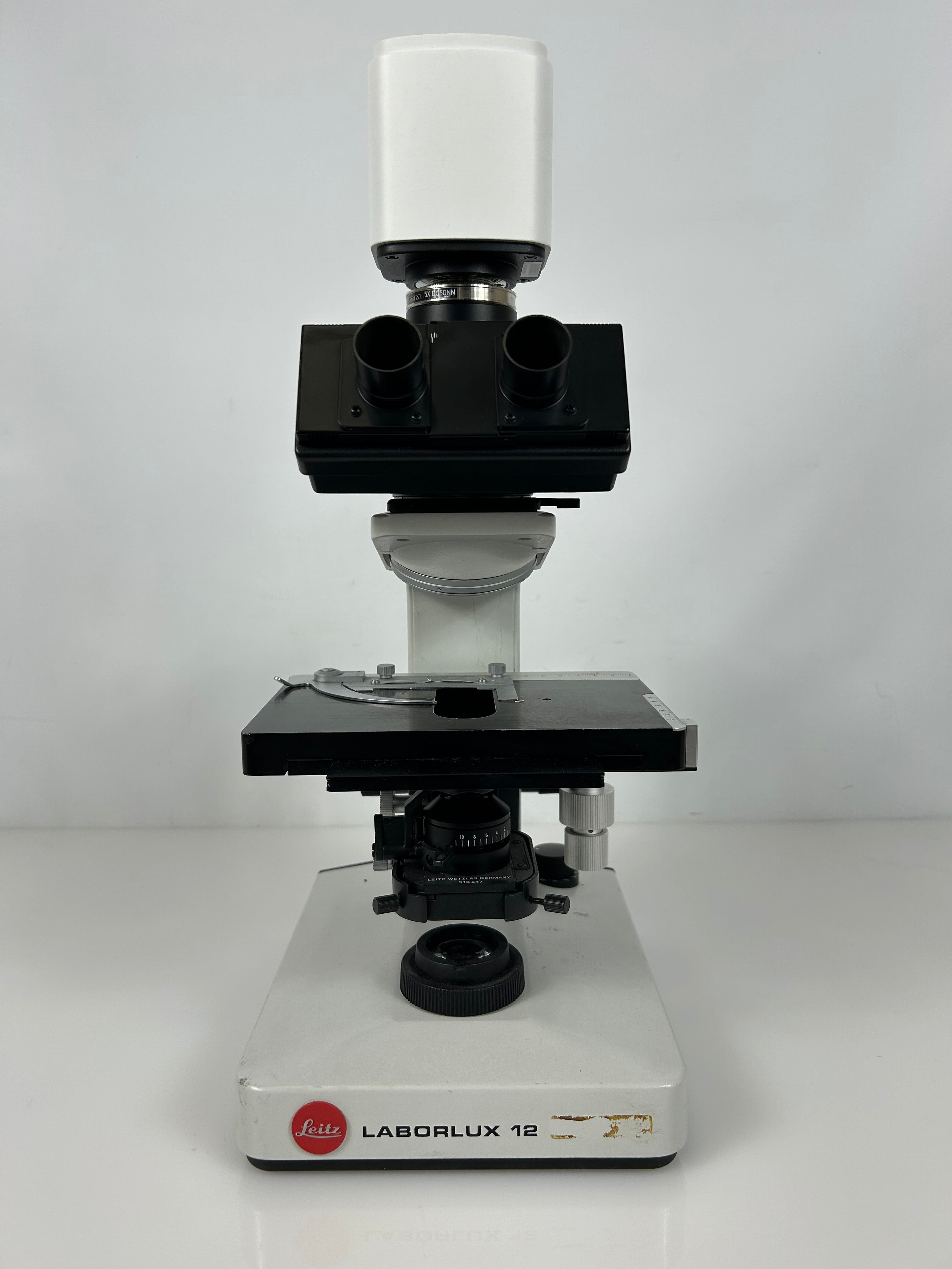 Leitz Laborlux 12 Trinocular Microscope *Untested*