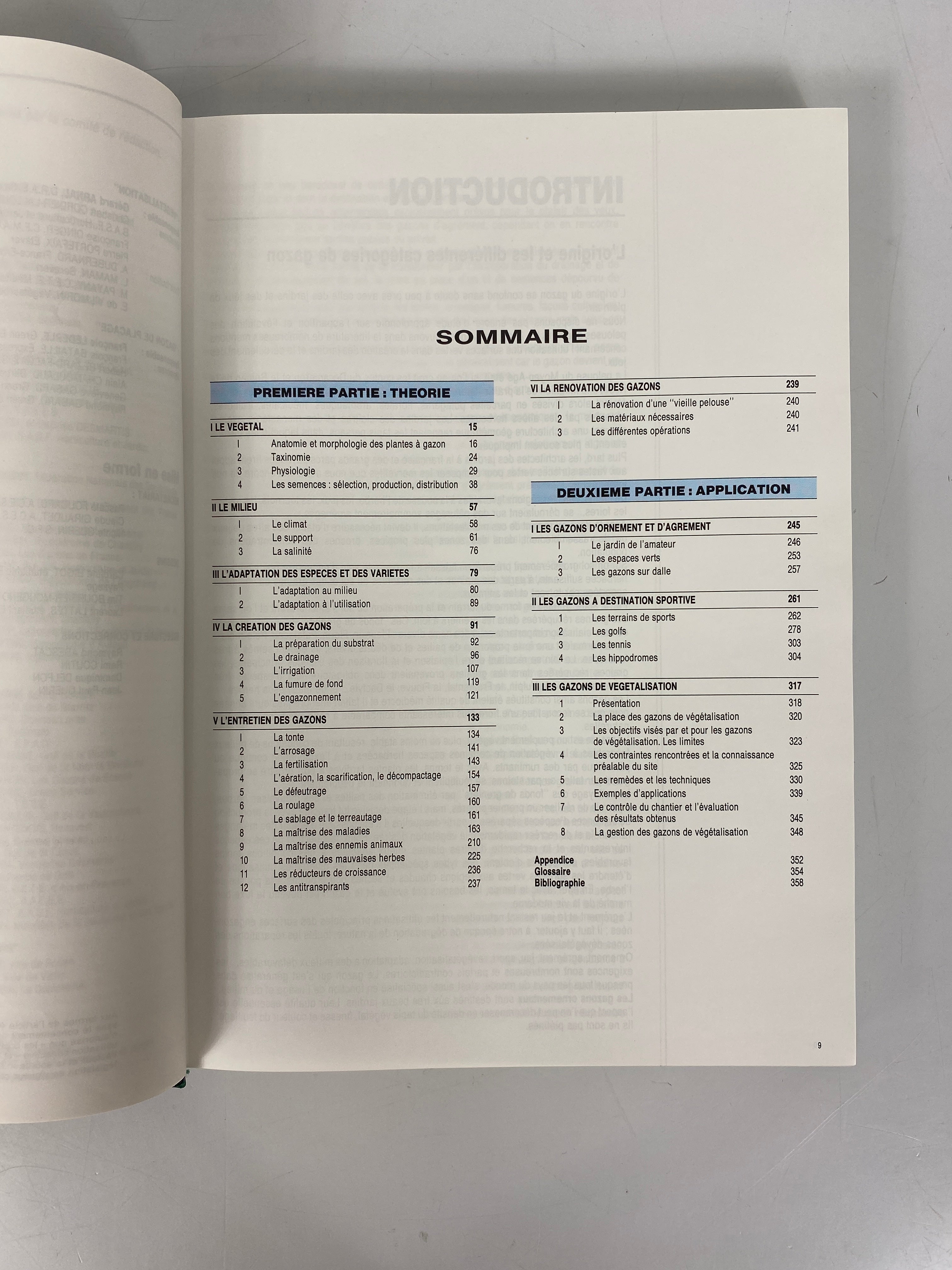 L'Encyclopedie des Gazons (All About Lawns) 1990 HC