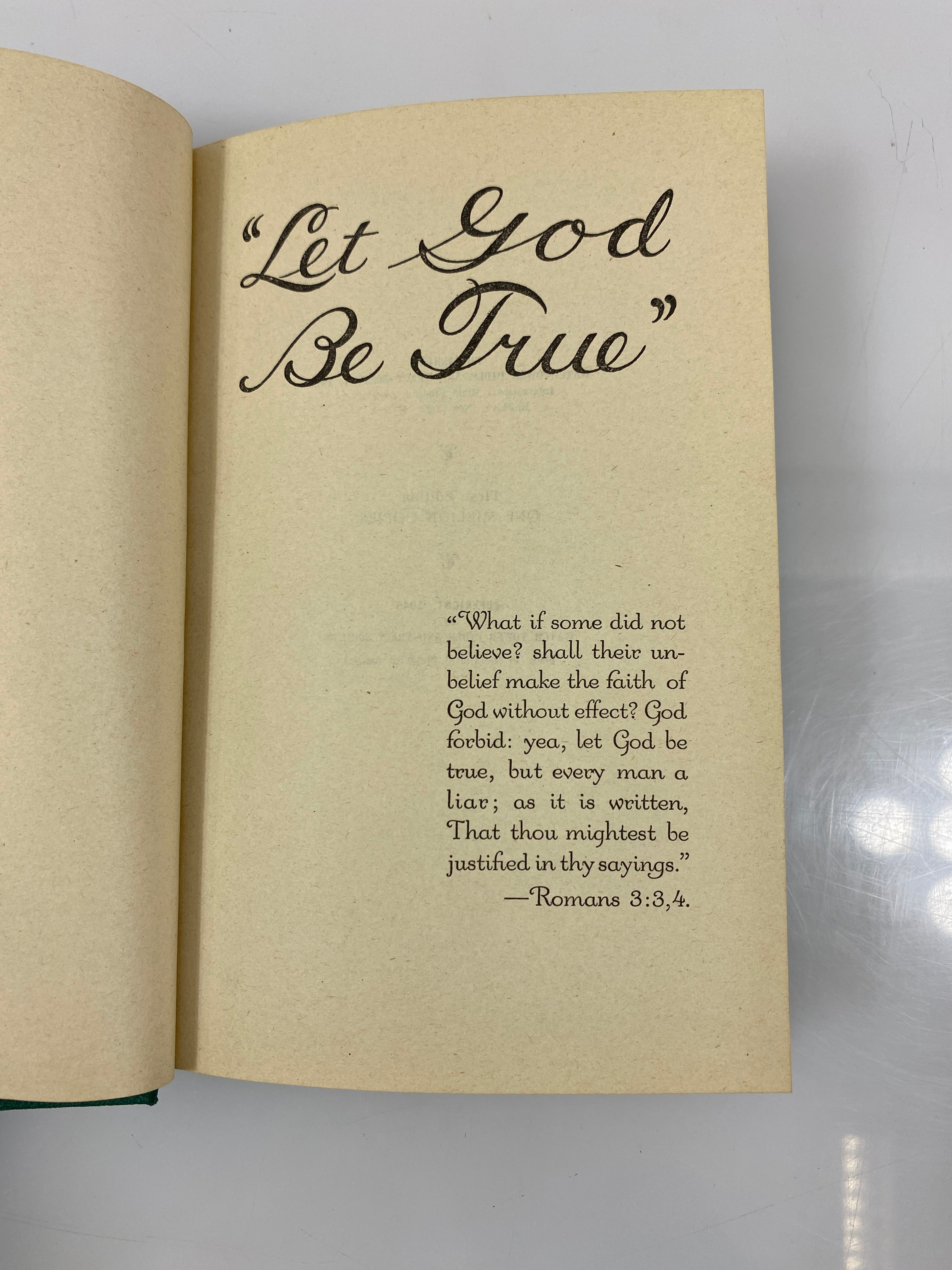 Let God Be True 1946 Watchtower Bible and Tract Society HC
