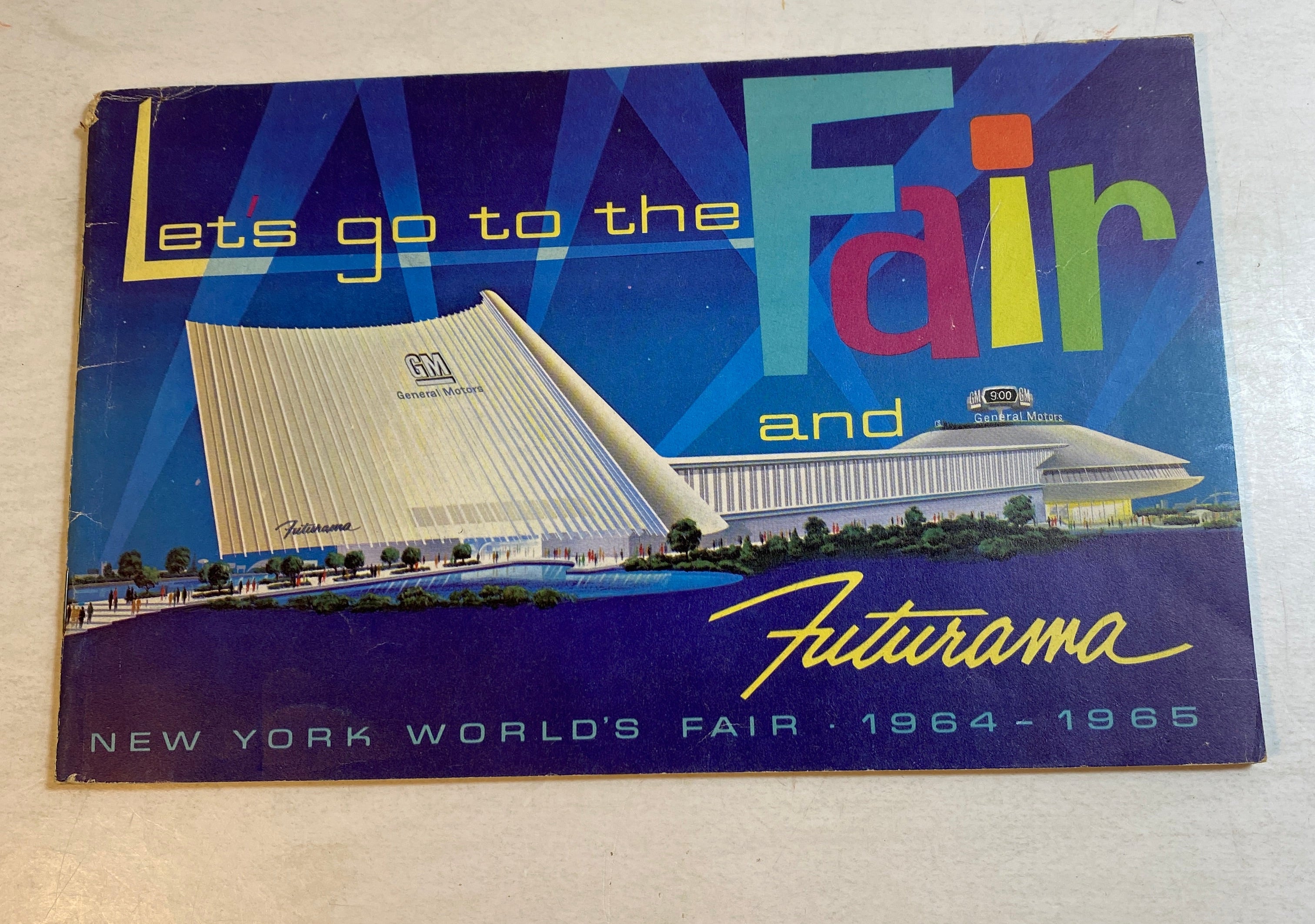 Let's Go to the Fair New York World's Fair Futurama Booklet 1964-1965