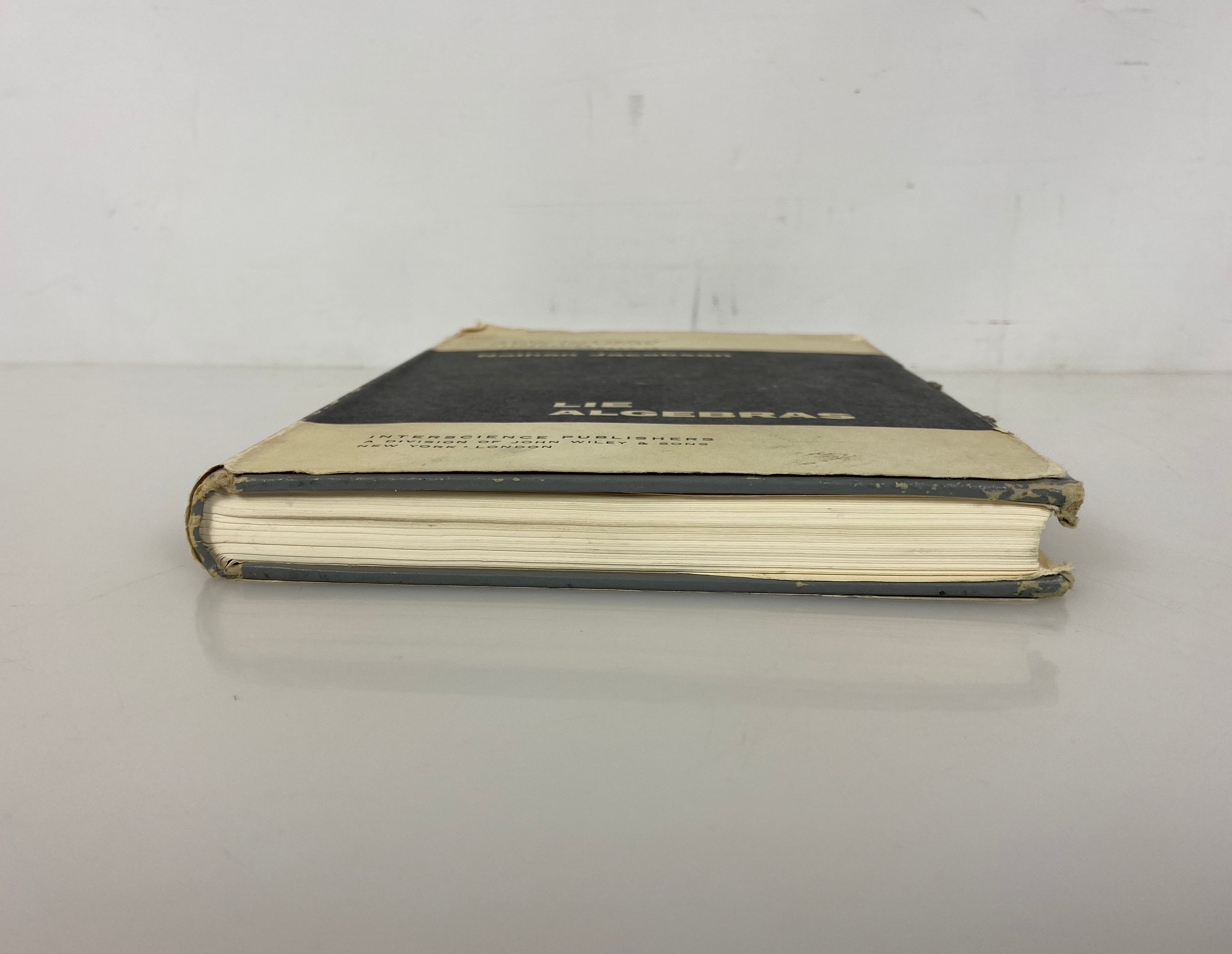 Lie Algebras by Nathan Jacobson 1962 Interscience Tracts 10 HC DJ