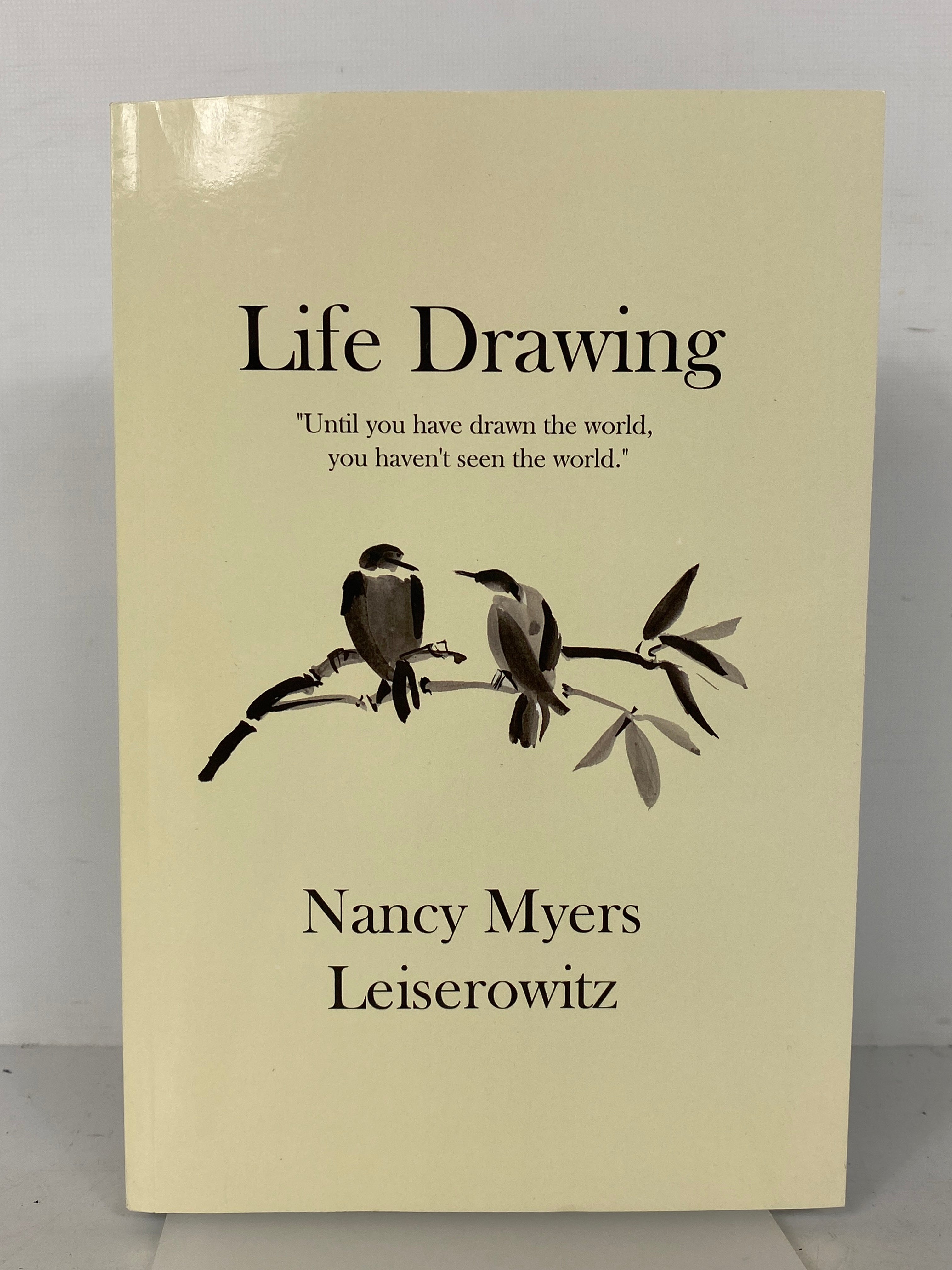 Life Drawing by Nancy Myers Leiserowitz 2024 Signed/Inscribed w Letter SC