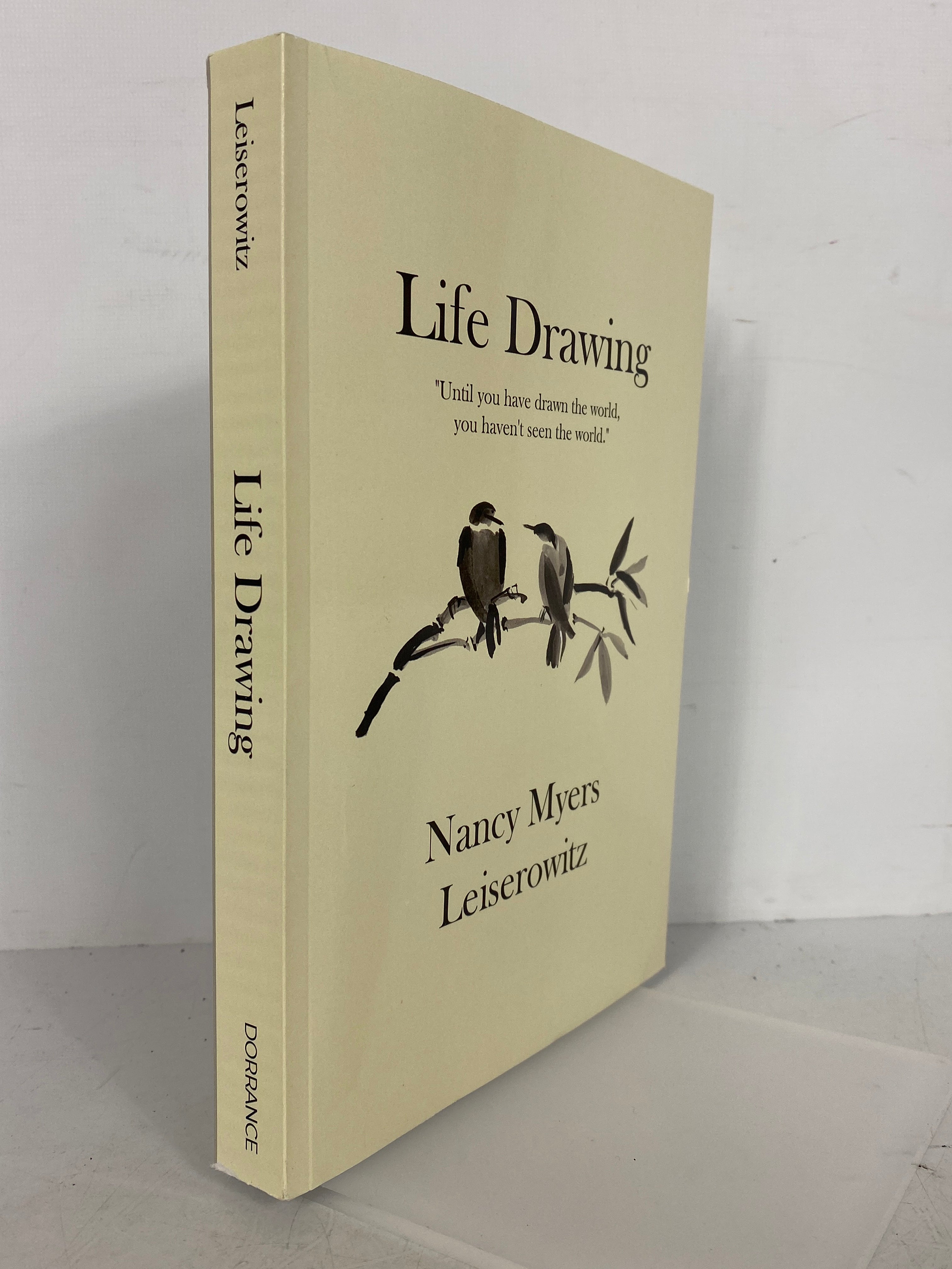 Life Drawing by Nancy Myers Leiserowitz 2024 Signed/Inscribed w Letter SC