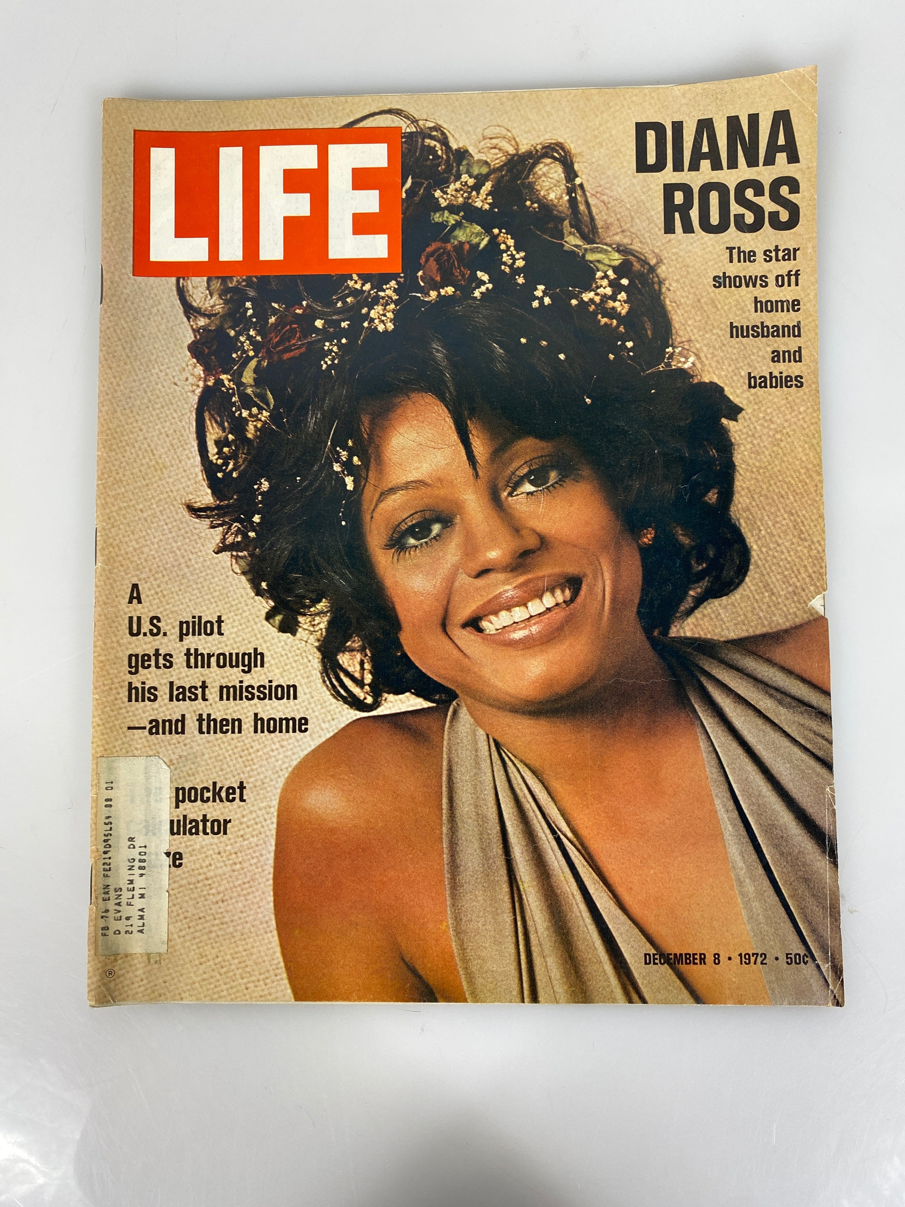 Life Magazine December 8, 1972 Diana Ross