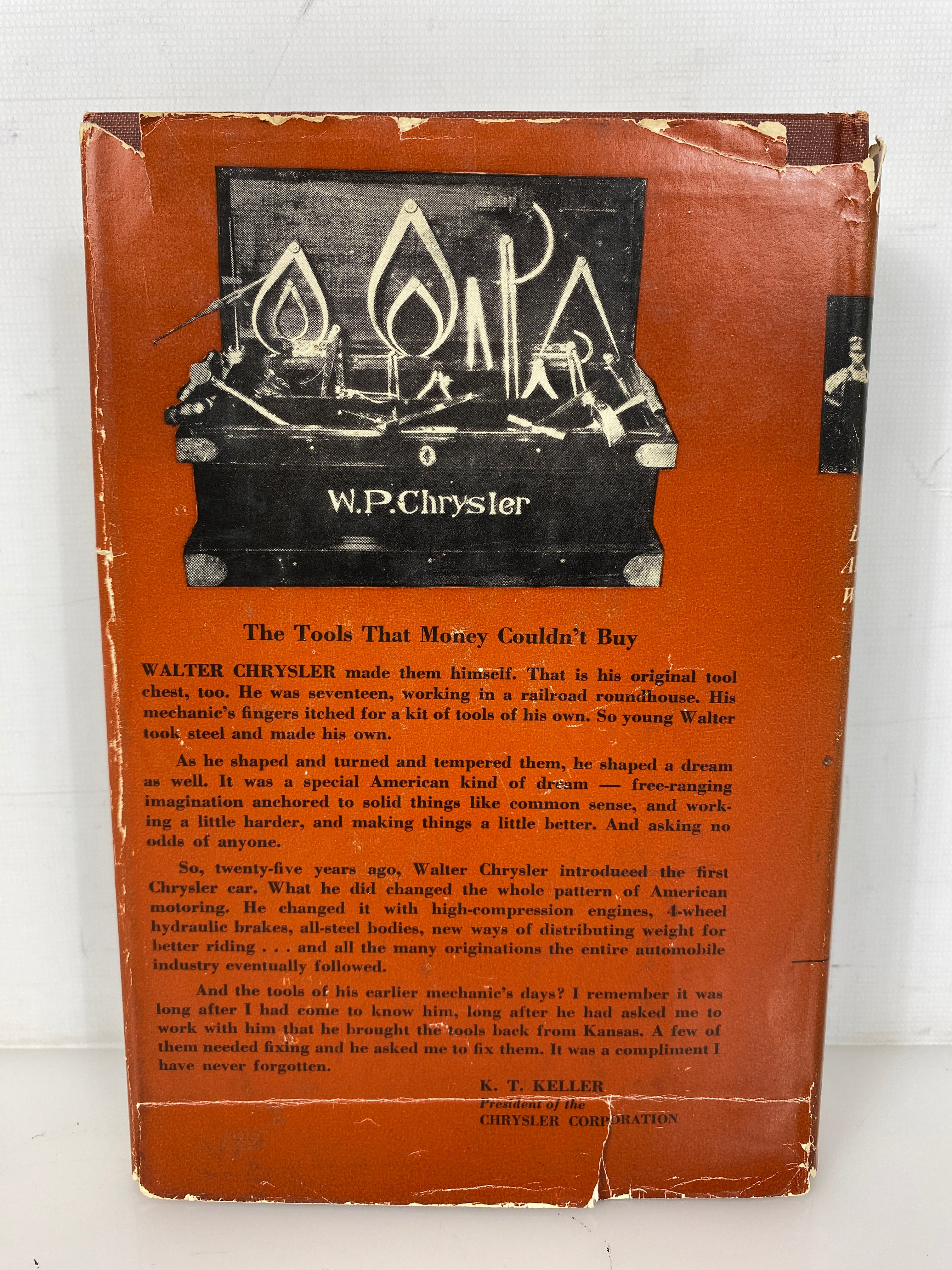 Life of an American Workman by Walter Chrysler 1950 Vintage HC DJ