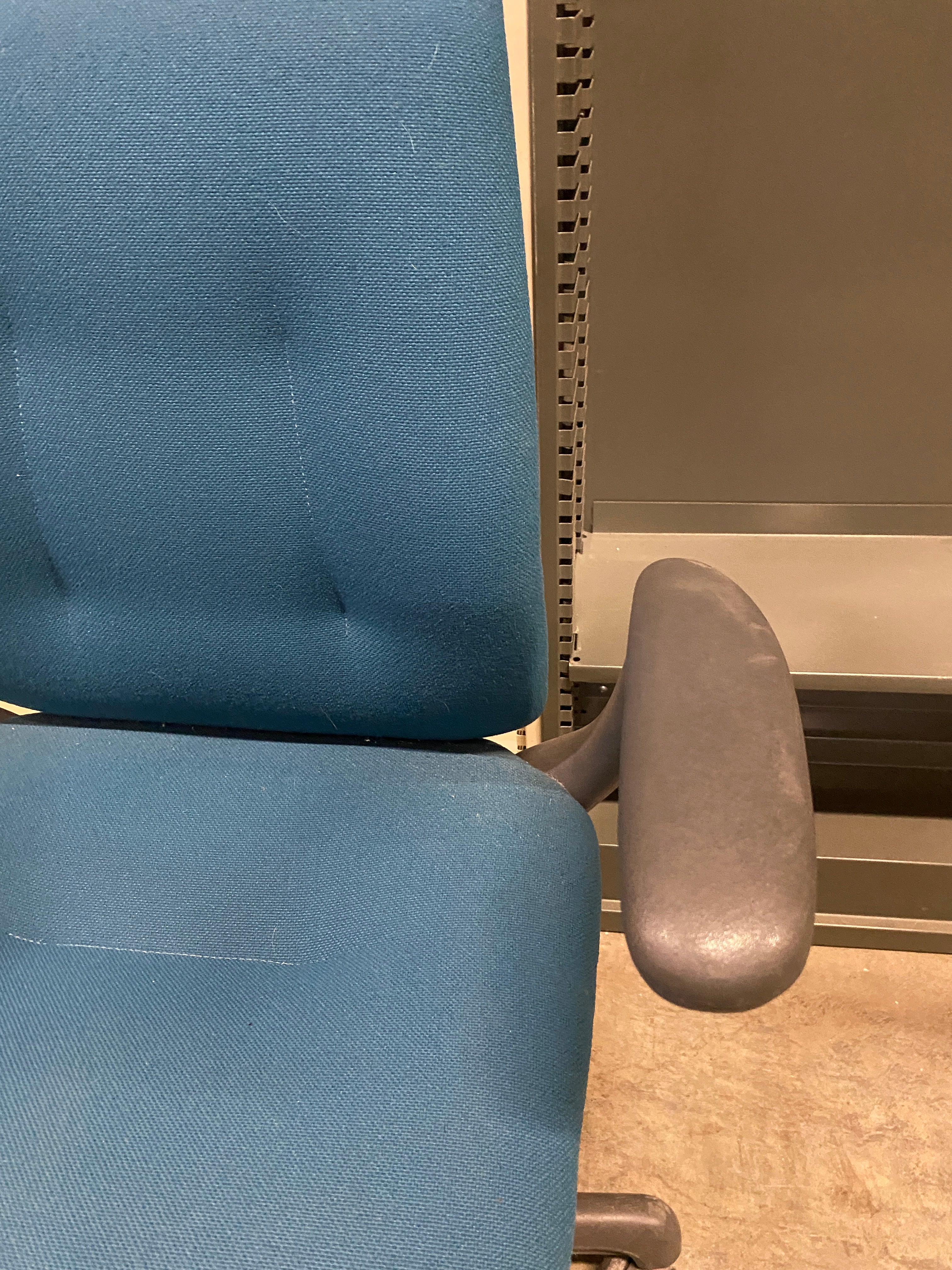 Light Blue Fabric Chair
