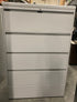 Light Grey 4 Drawer Lateral Cabinet