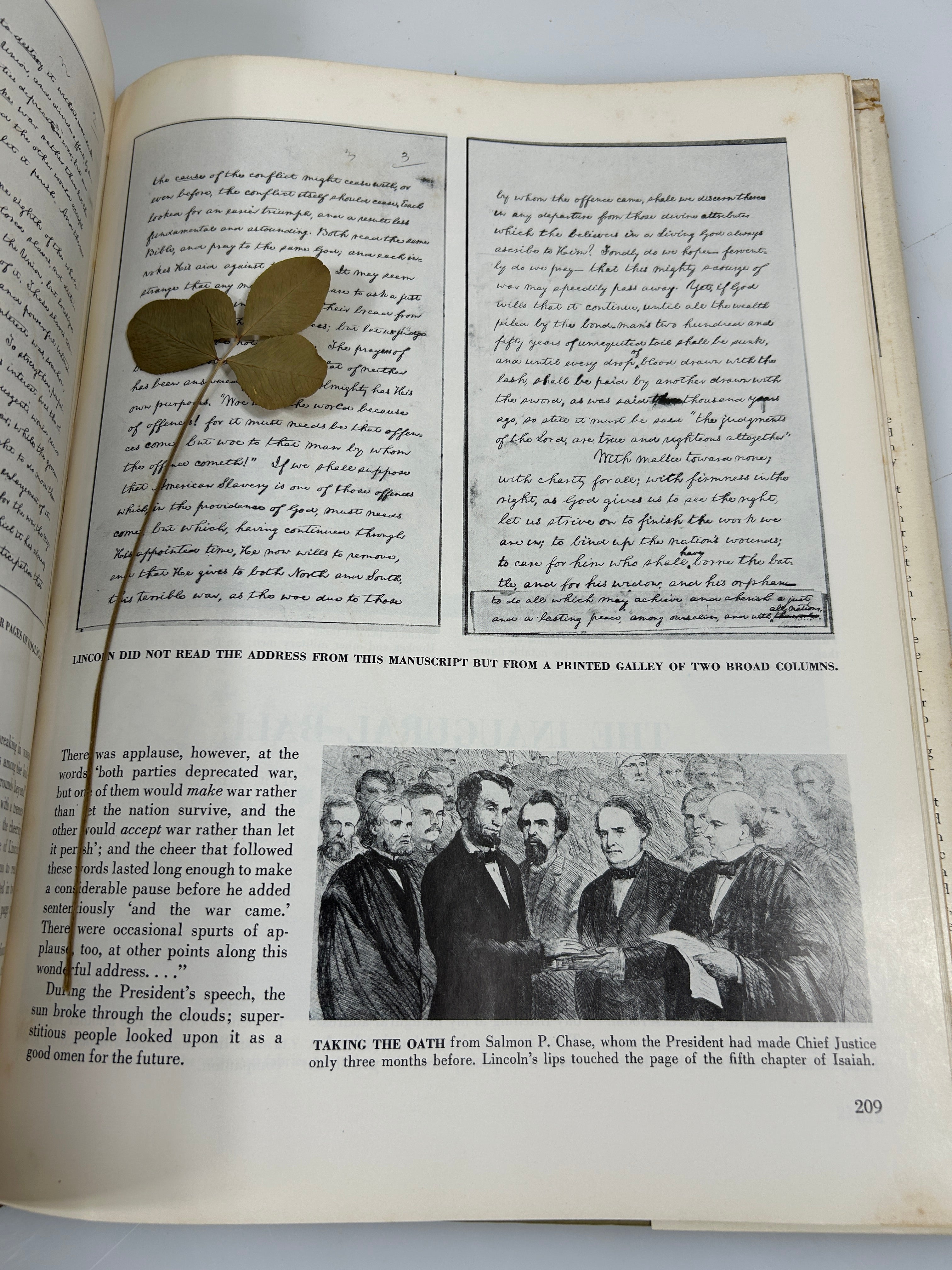 LINCOLN A Picture Story of his Life by Stefan Lorant Harper & Bros 1952 HCDJ