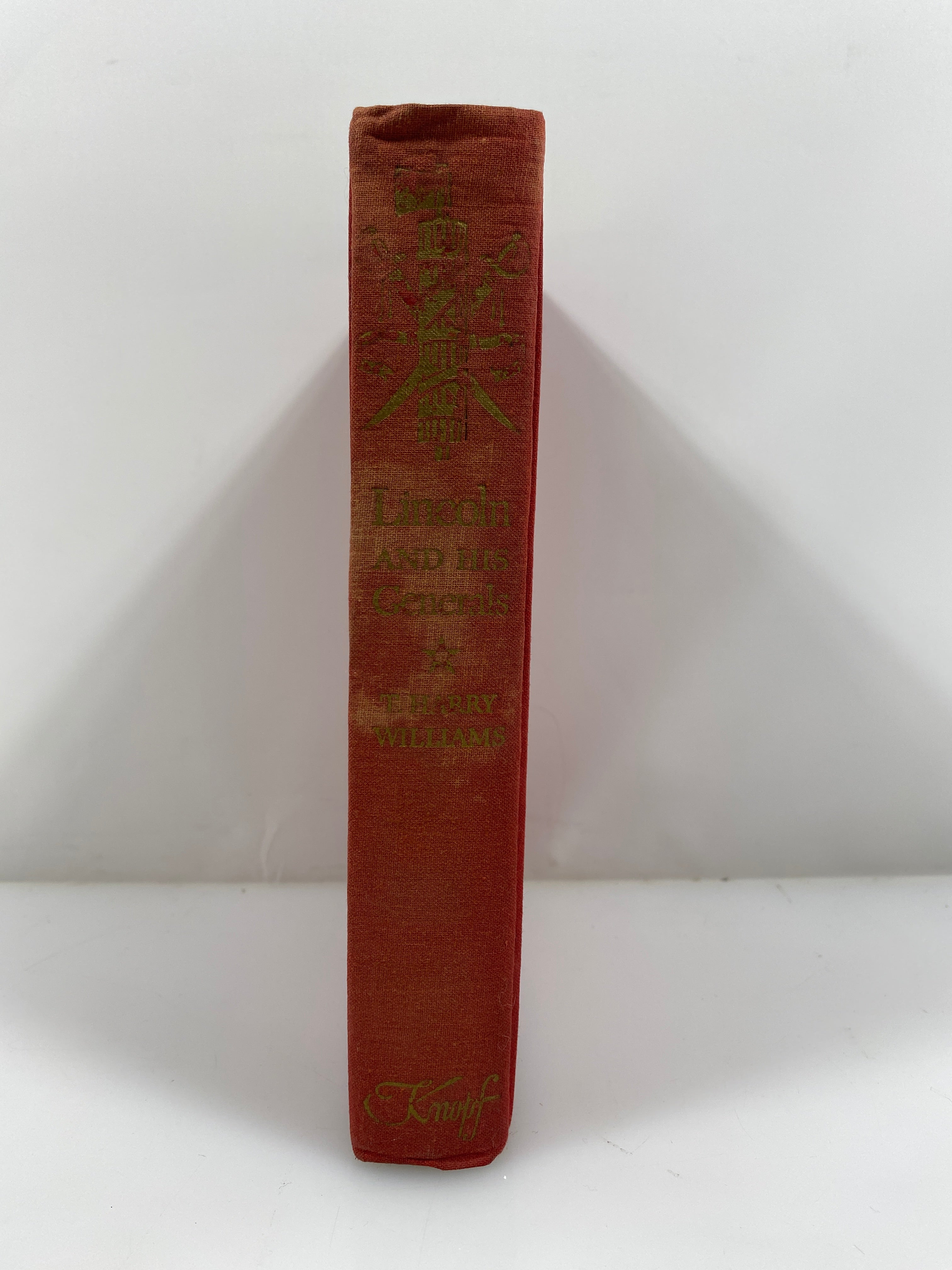 Lincoln and his Generals by Williams 1952 HC