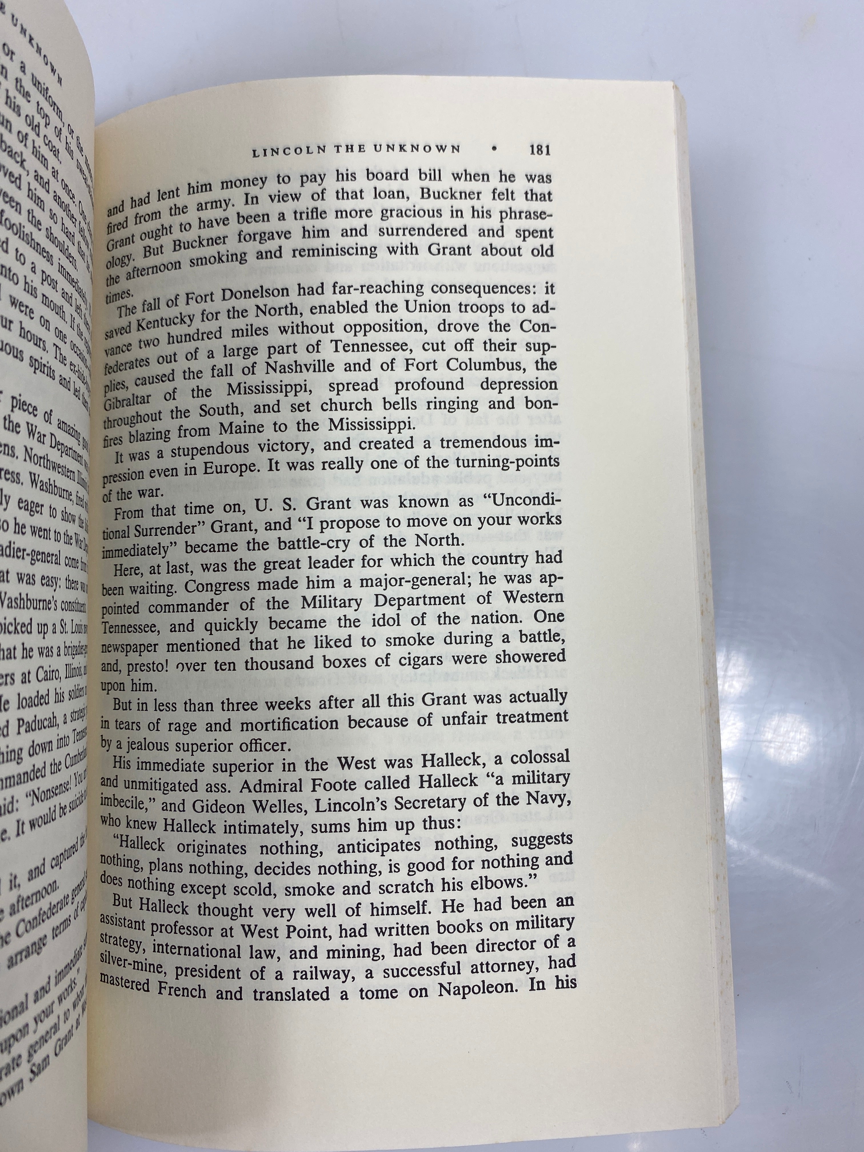 Lincoln: The Unknown Carnegie 1959 HCDJ