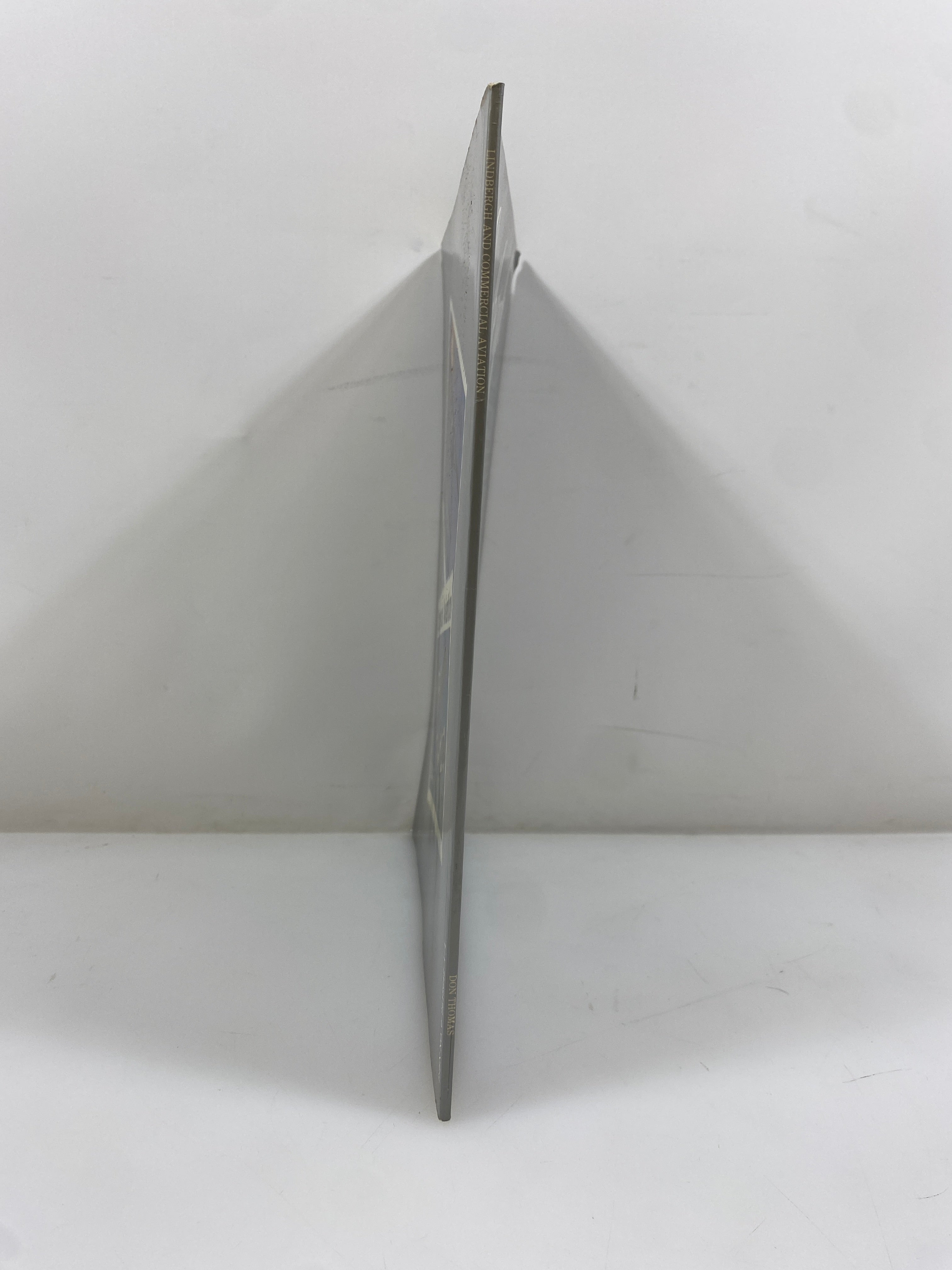 Lindbergh and Commercial Aviation by Don Thomas 1988 Signed SC