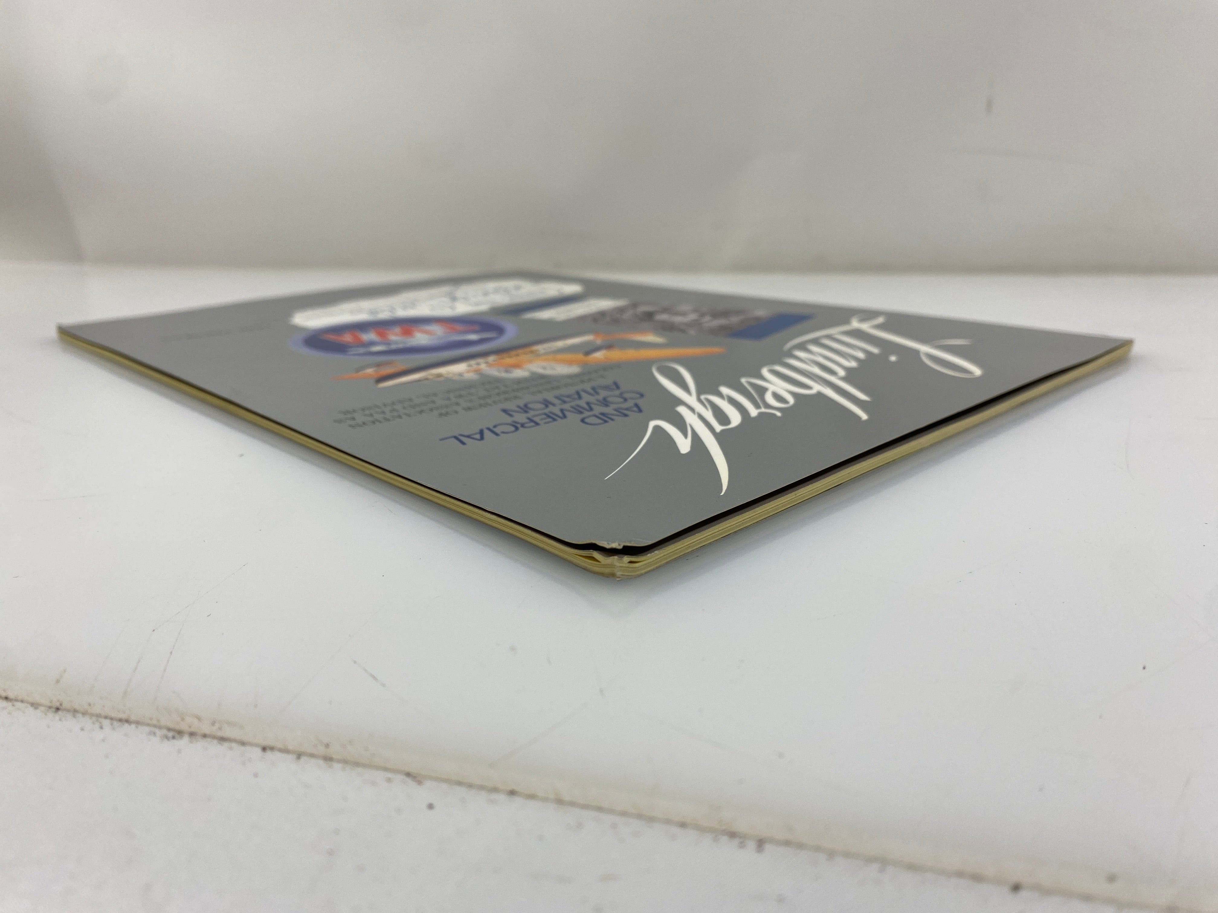 Lindbergh and Commercial Aviation by Don Thomas 1988 Signed SC