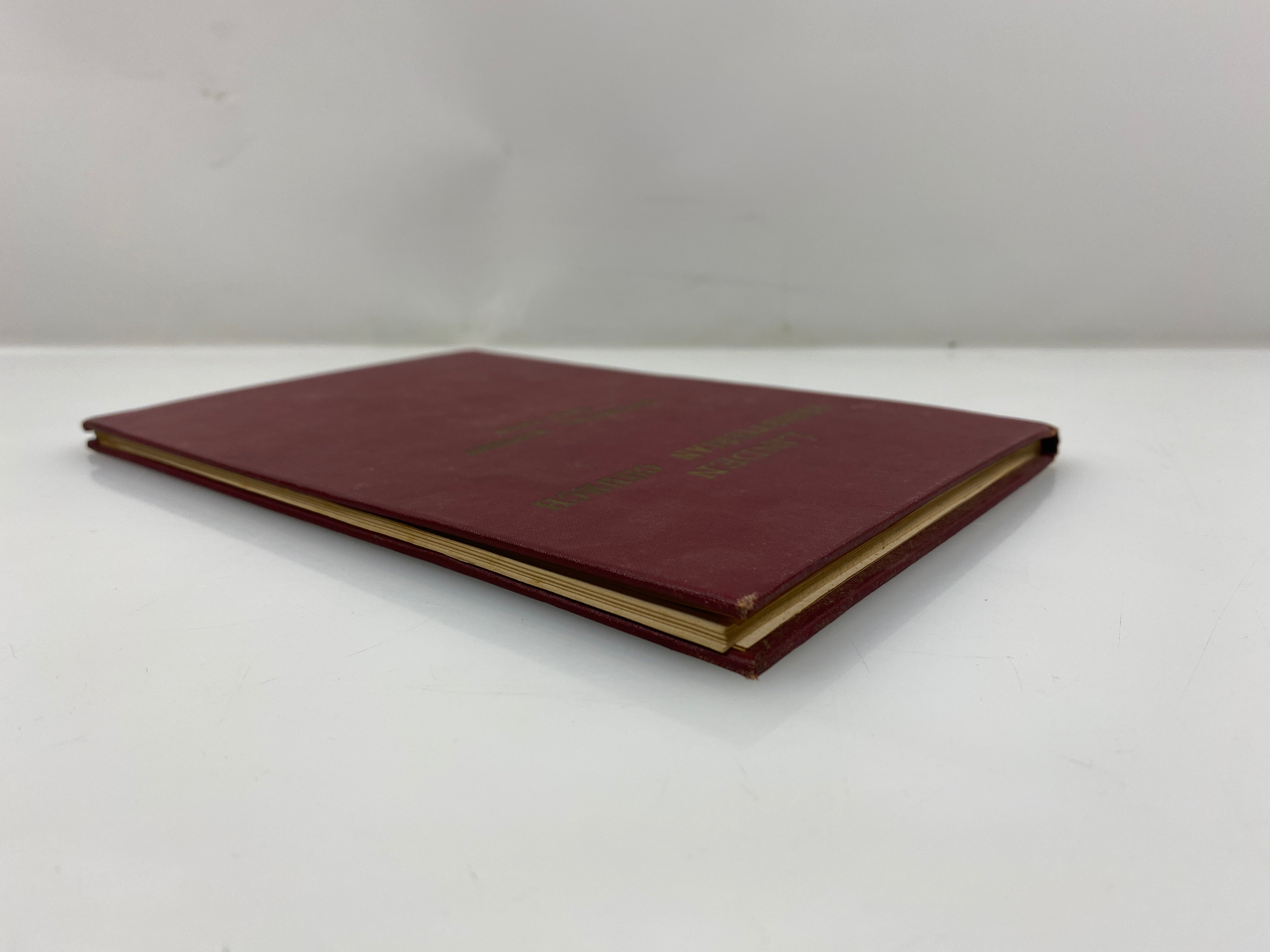 Linden Presbyterian Church Centennial History 1860-1960 HC *Signed*