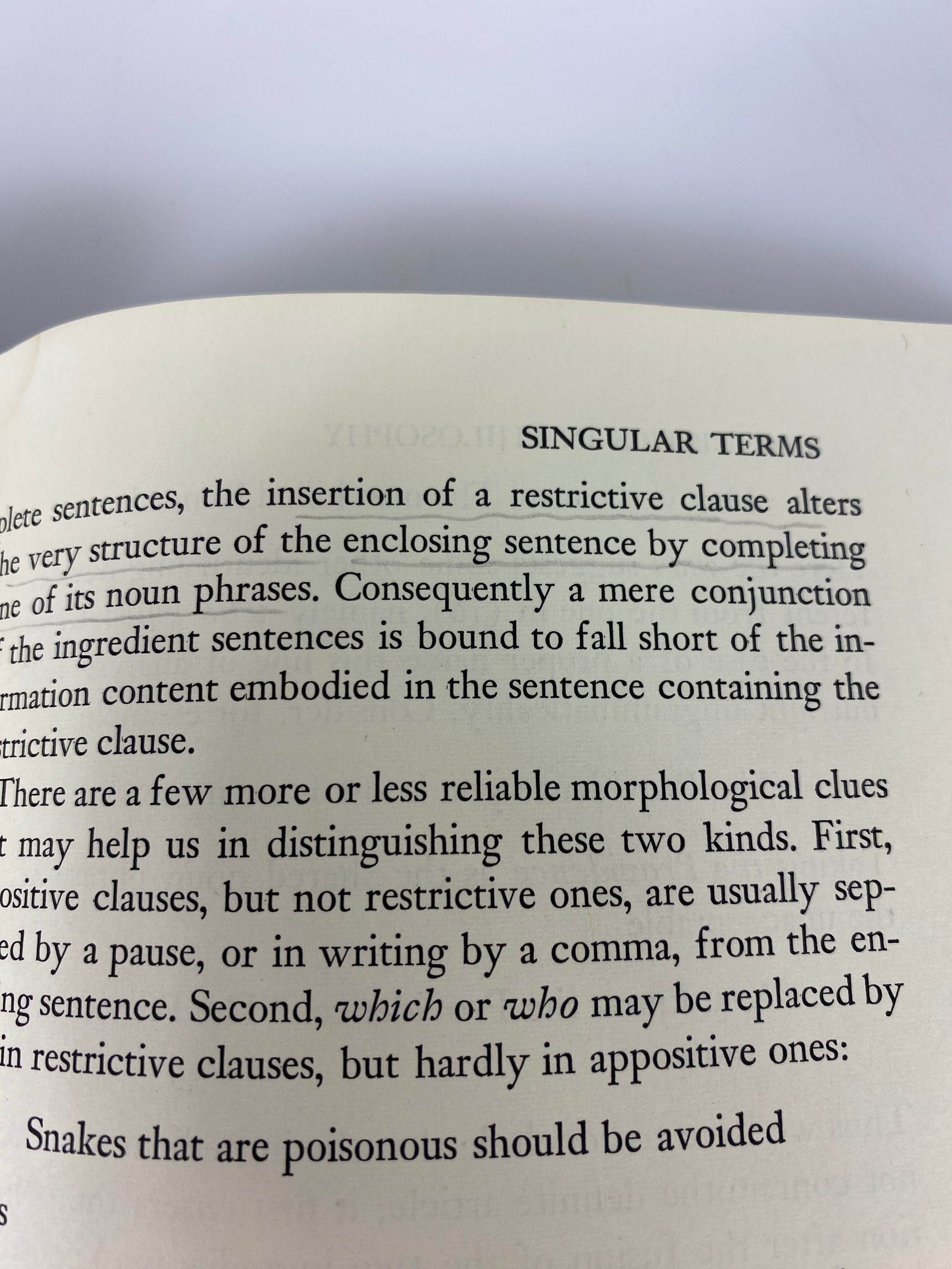 Linguistics in Philosophy by Zeno Vendler 1967 First Edition Ex-Library HC