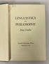 Linguistics in Philosophy by Zeno Vendler 1967 First Edition Ex-Library HC