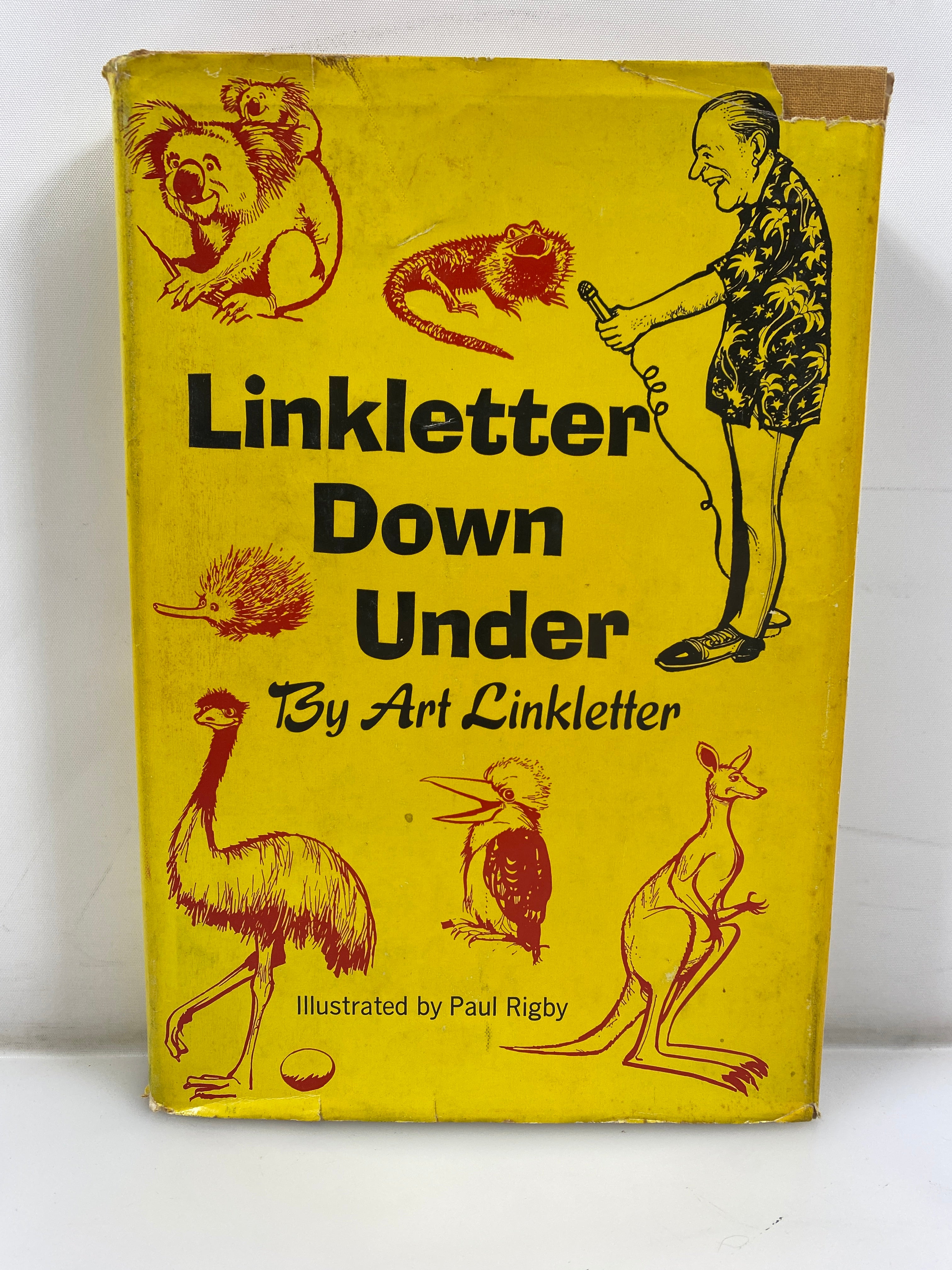 Linkletter Down Under by Art Linkletter 1968 HCDJ