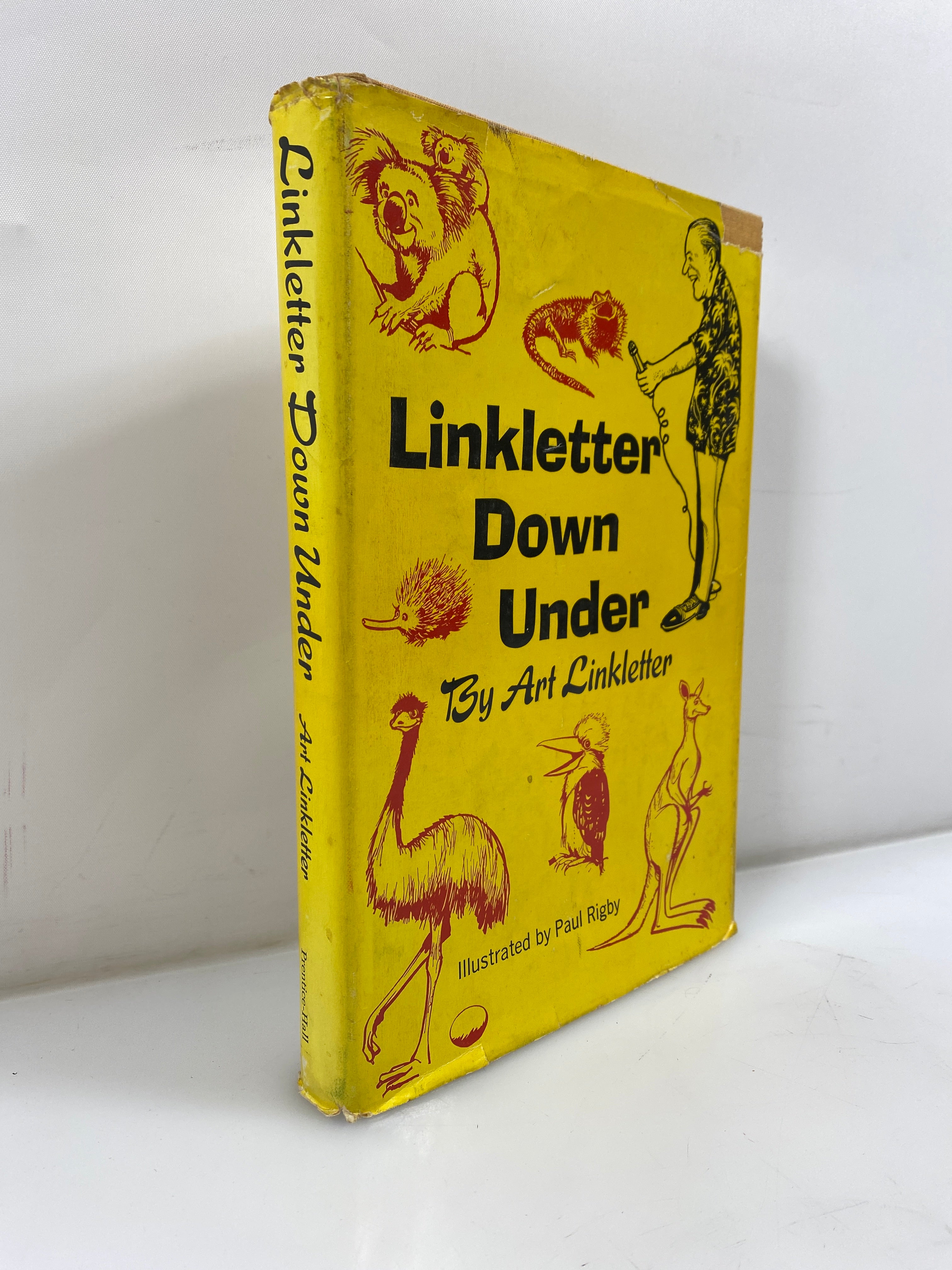Linkletter Down Under by Art Linkletter 1968 HCDJ