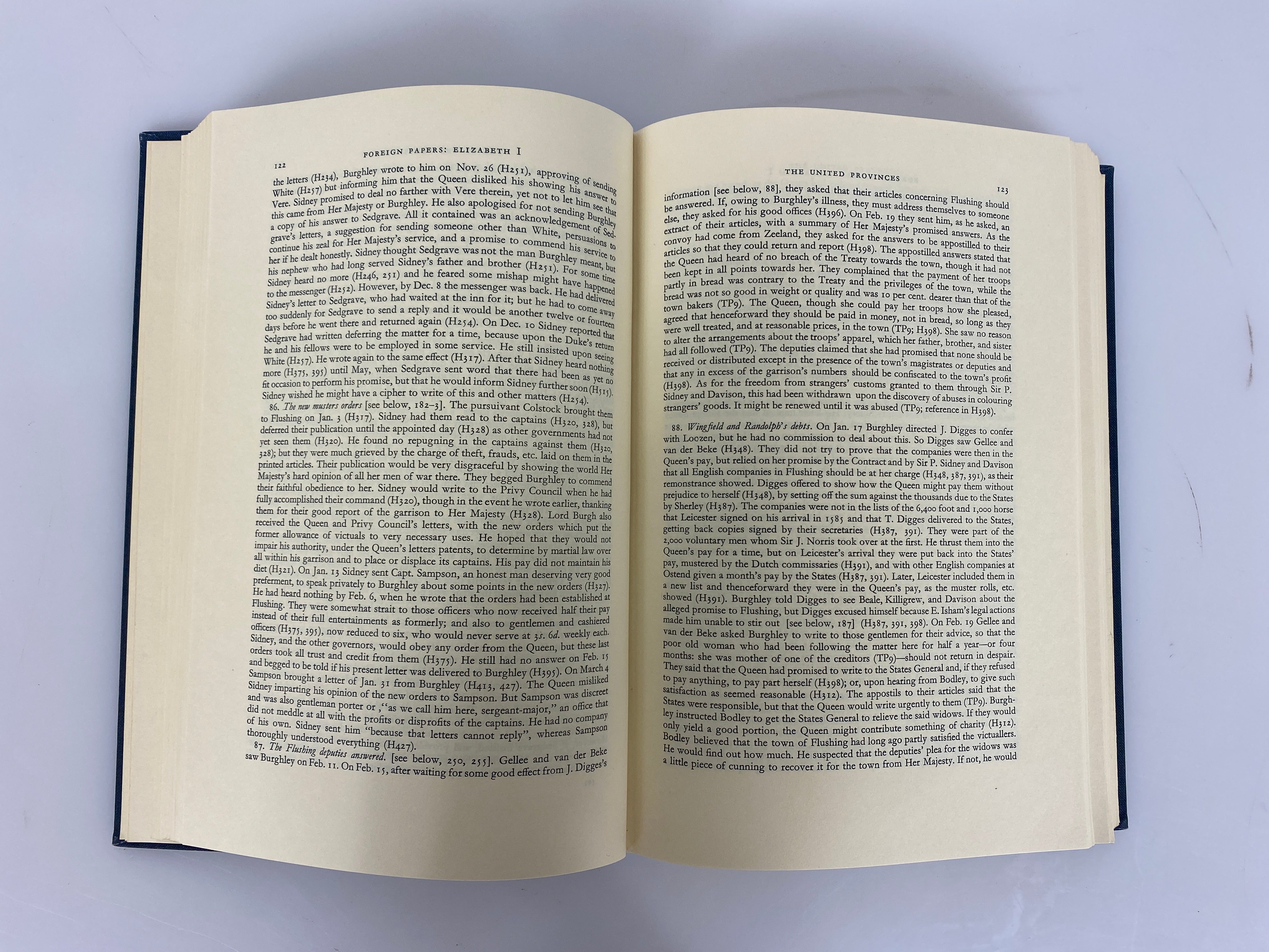 List & Analysis of State Papers Foreign Series Elizabeth I Vol II Ex-Library HC