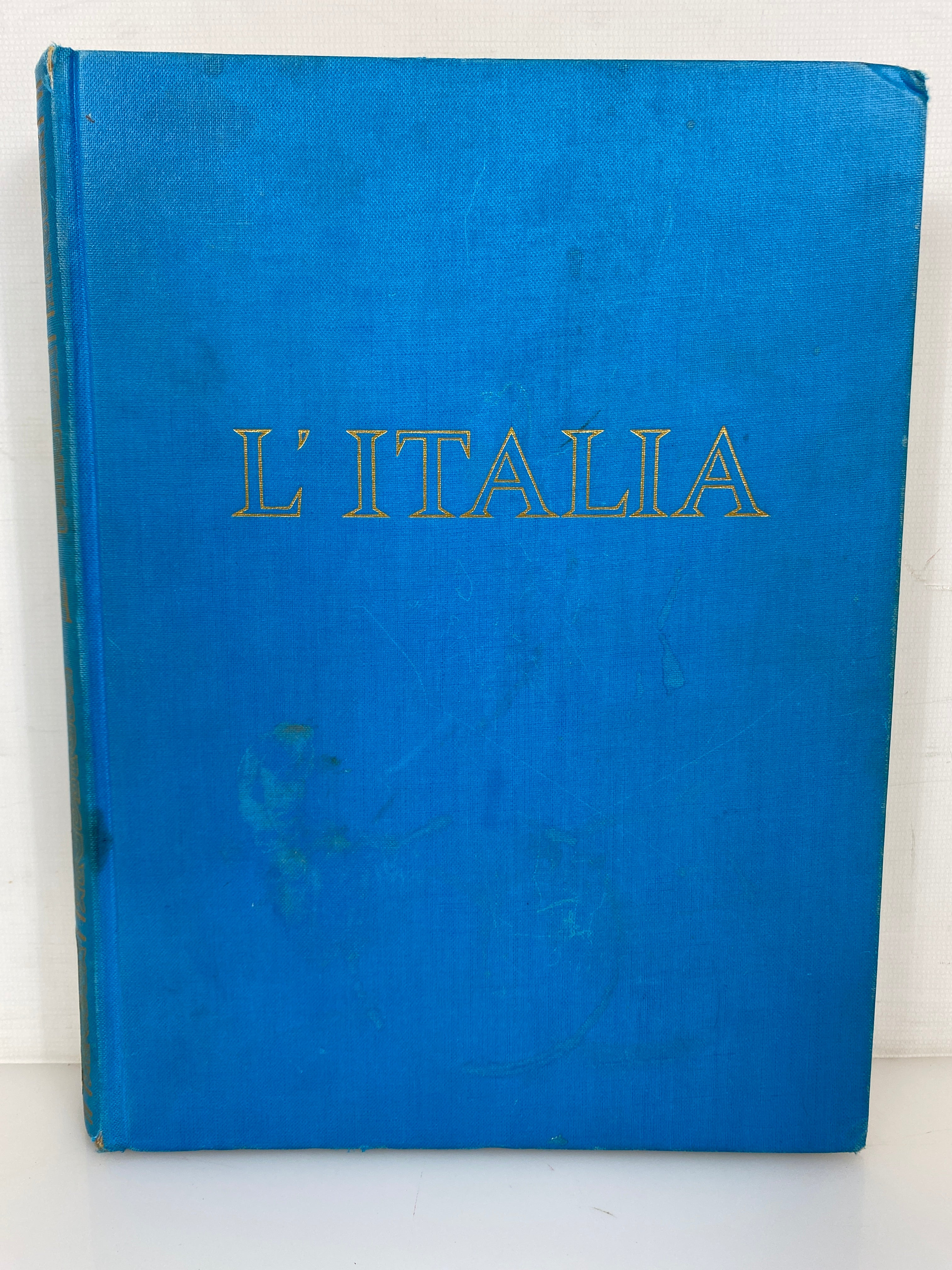 L'Italia by Roberto Almagia Vol 2 (in Italian) Illustrated 1959 Ex-Library HC