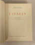 L'Italia by Roberto Almagia Vol 2 (in Italian) Illustrated 1959 Ex-Library HC