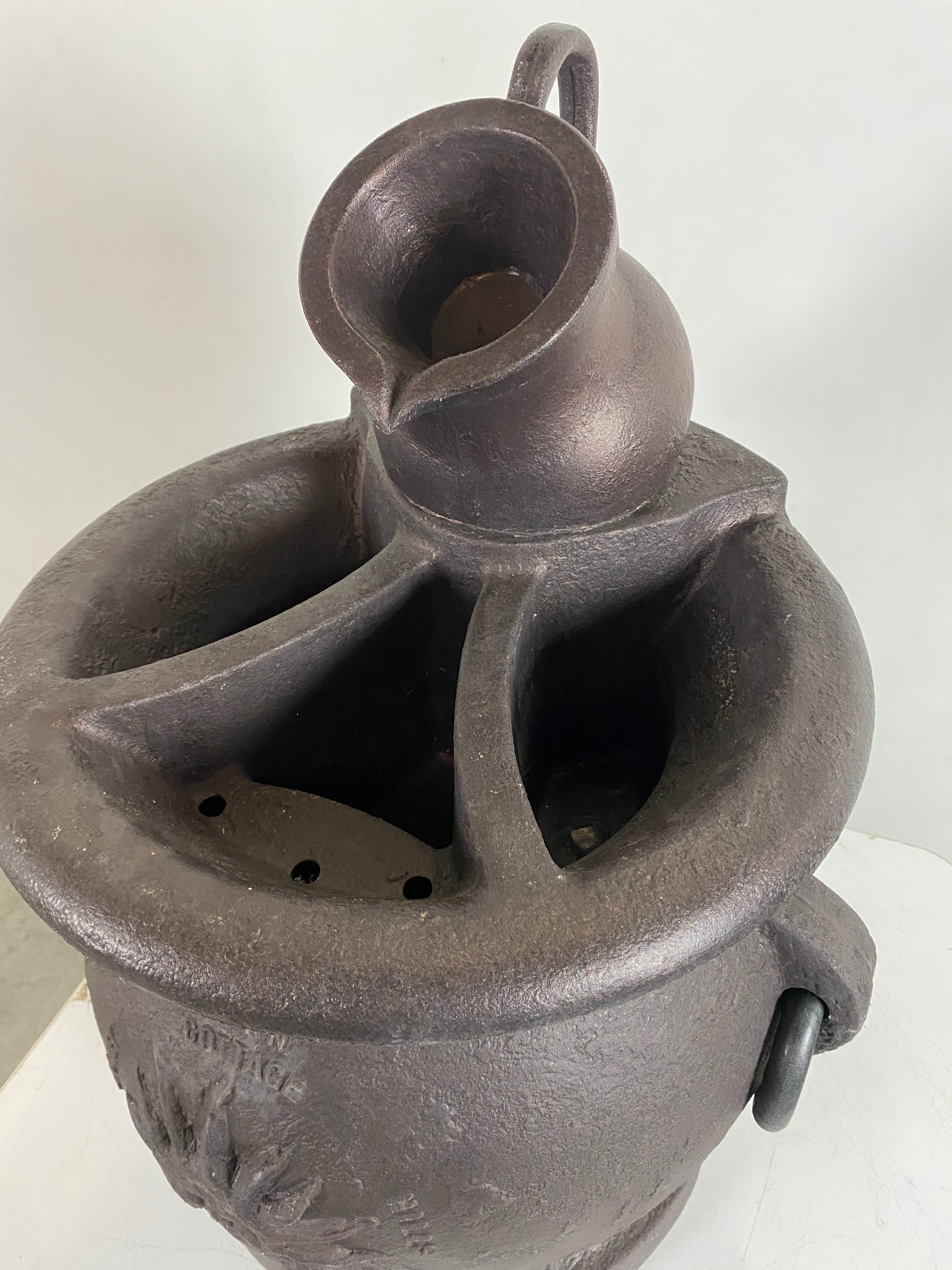 Little Giant Copper Kettle Classical Fountain w/ Planter