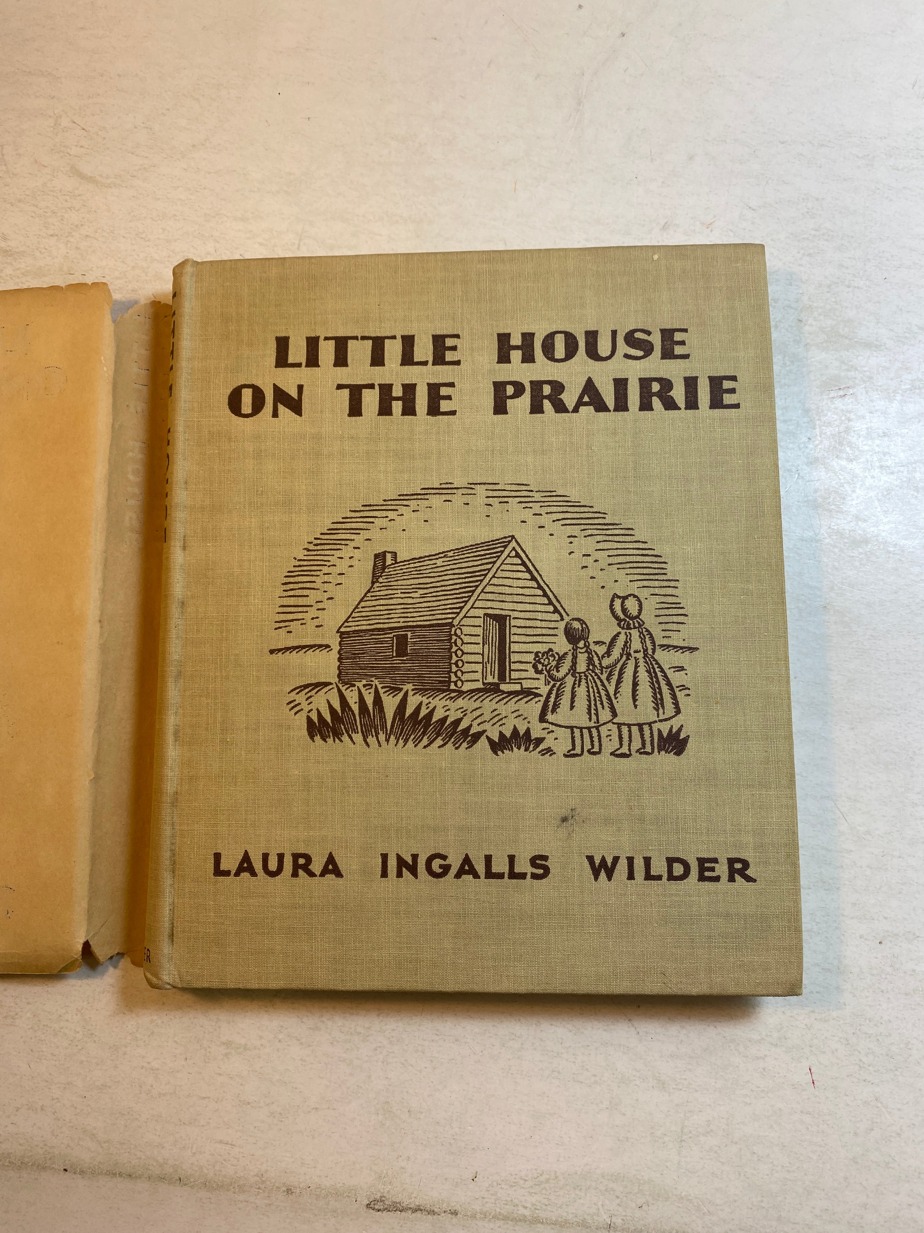 Little House on the Prairie Laura Ingalls Drawings by Helen Sewell HCDJ 1935