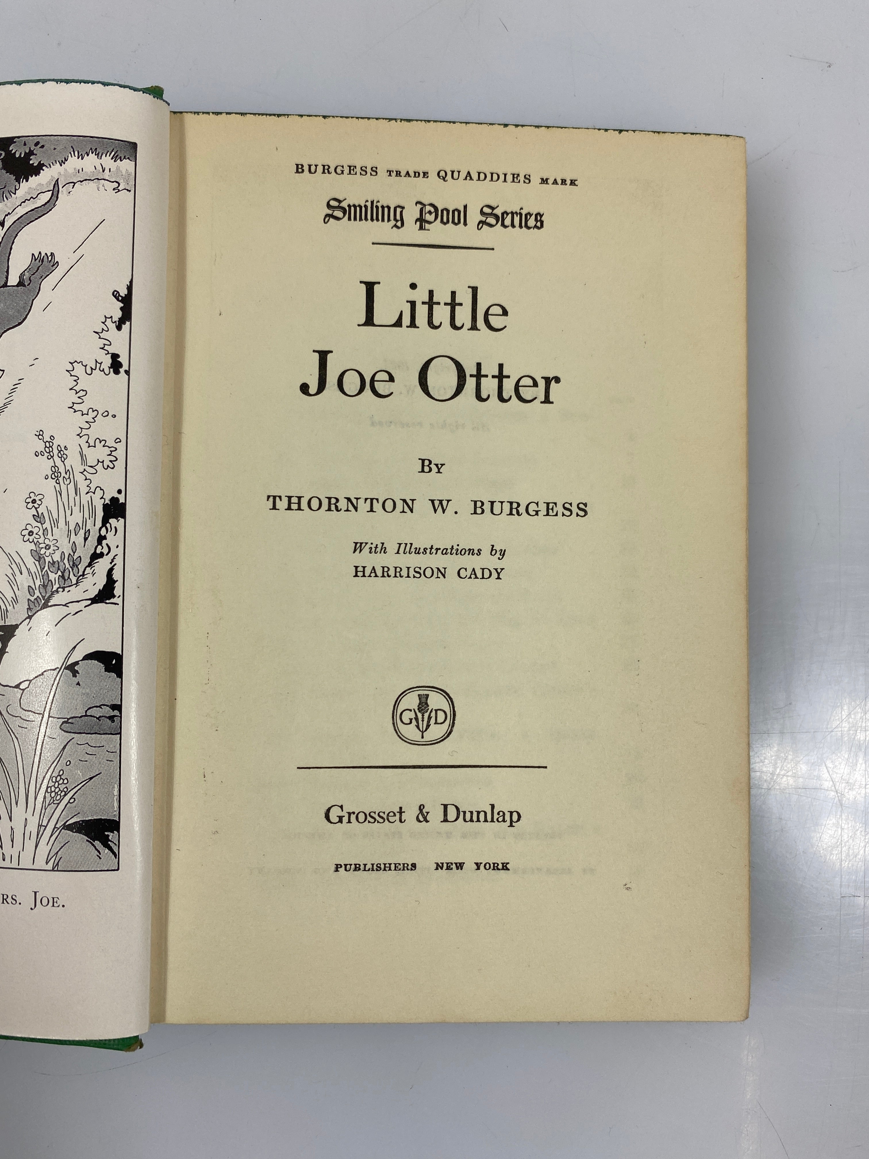 Little Joe Otter by Thornton W. Burgess 1925 HC