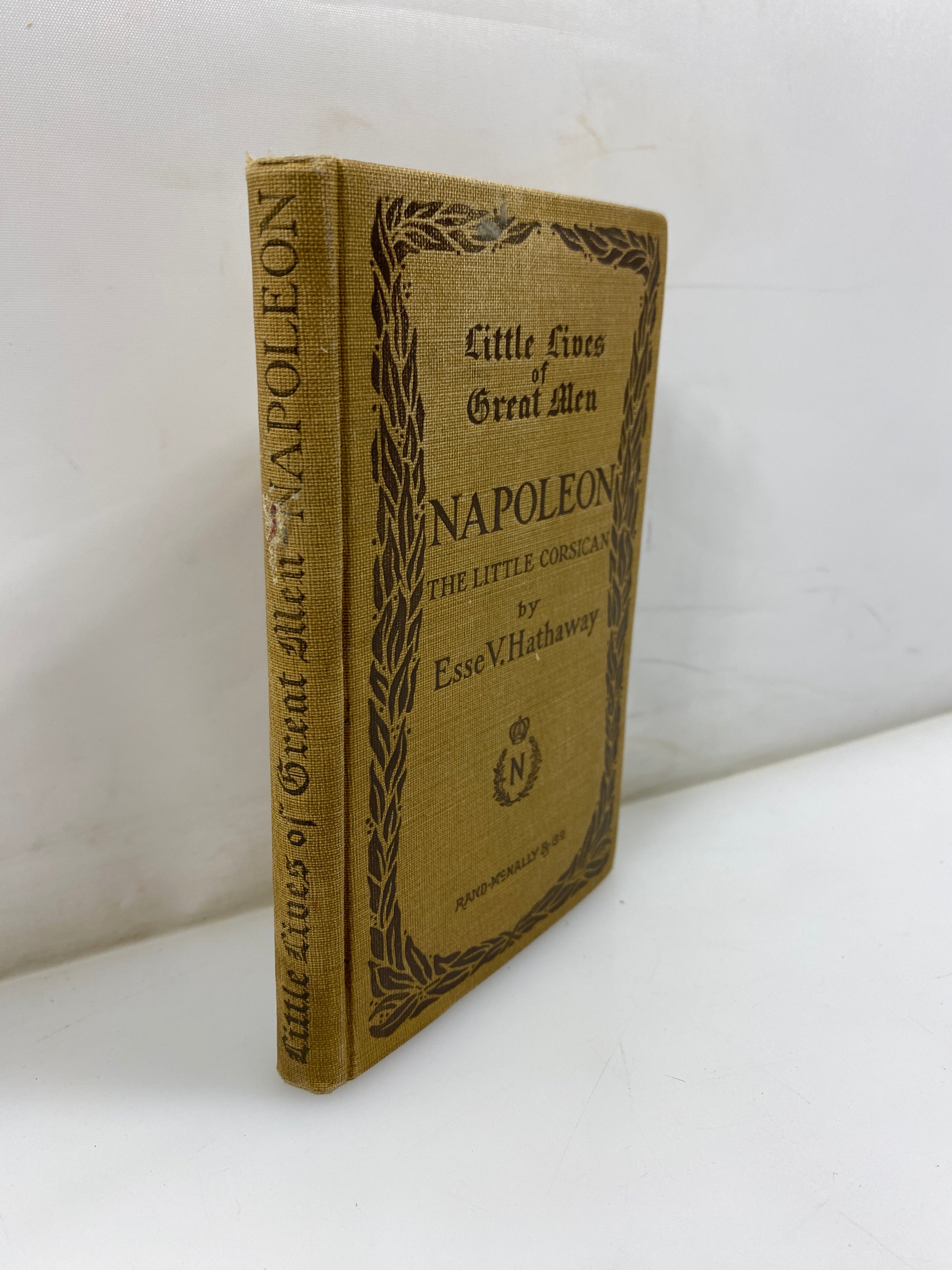 Little Lives of Great Men: Napoleon by Hathaway Rand-McNally 1906 HC