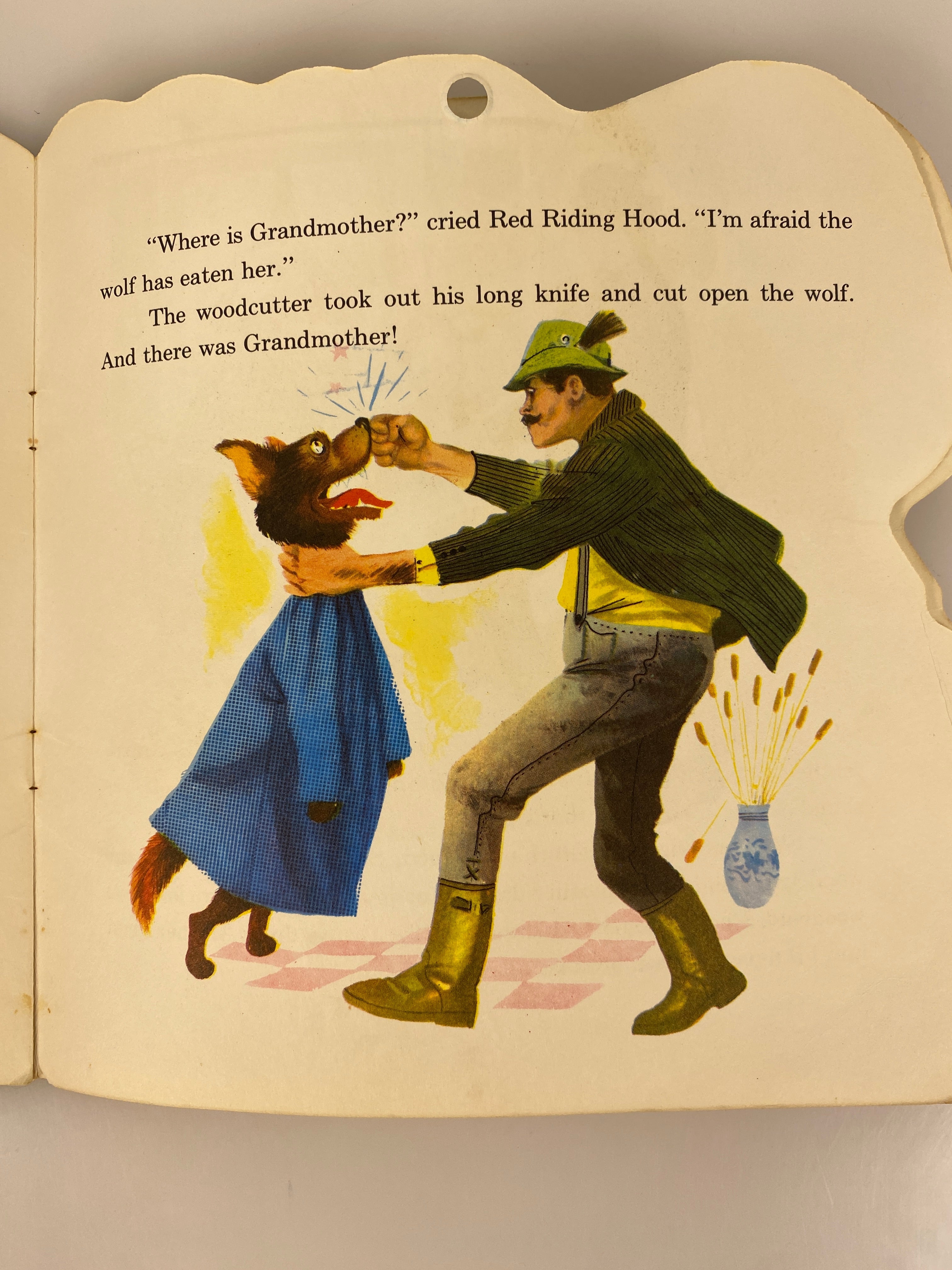Little Red Riding Hood Artcraft vintage children's book 1965