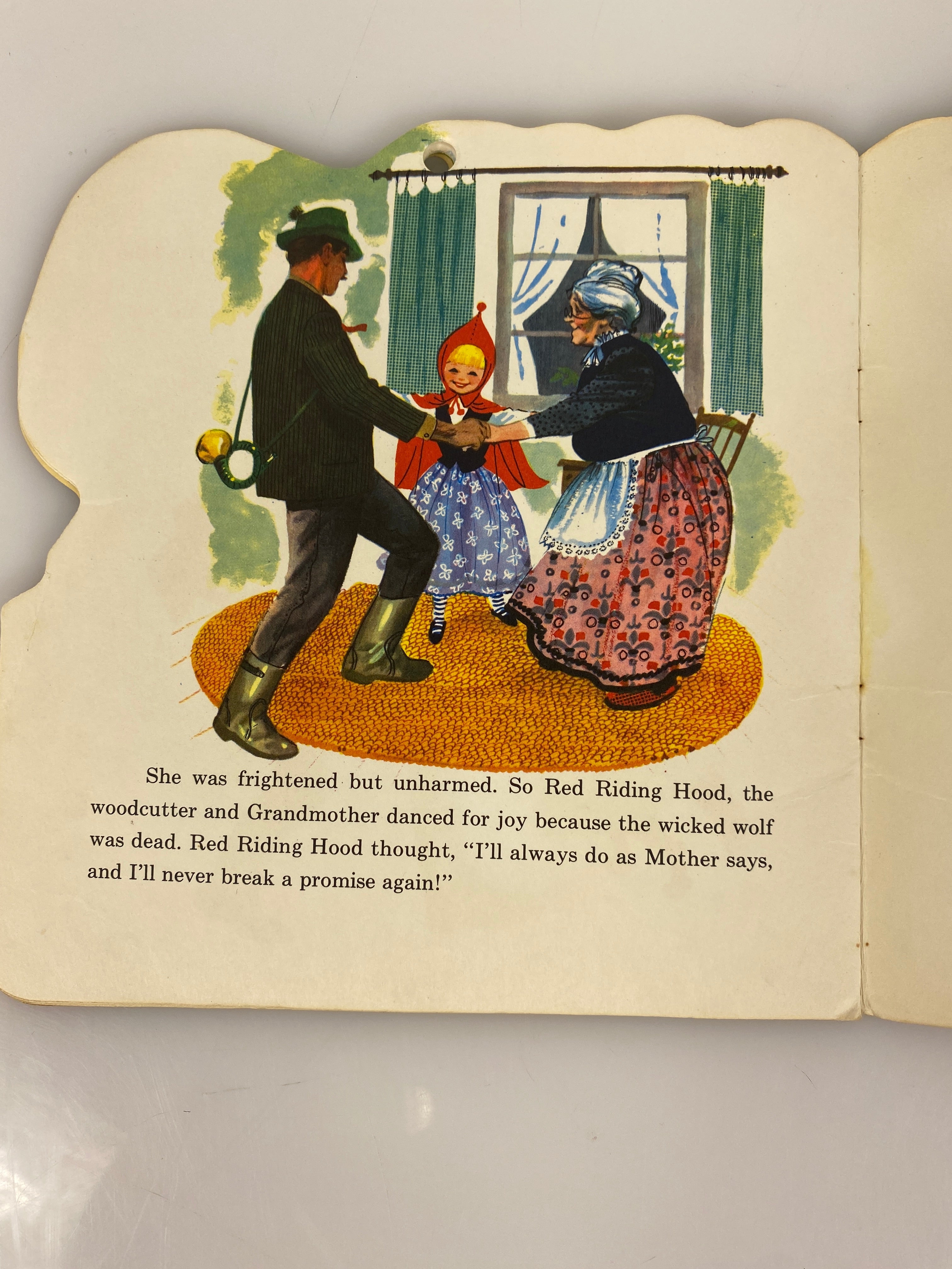 Little Red Riding Hood Artcraft vintage children's book 1965
