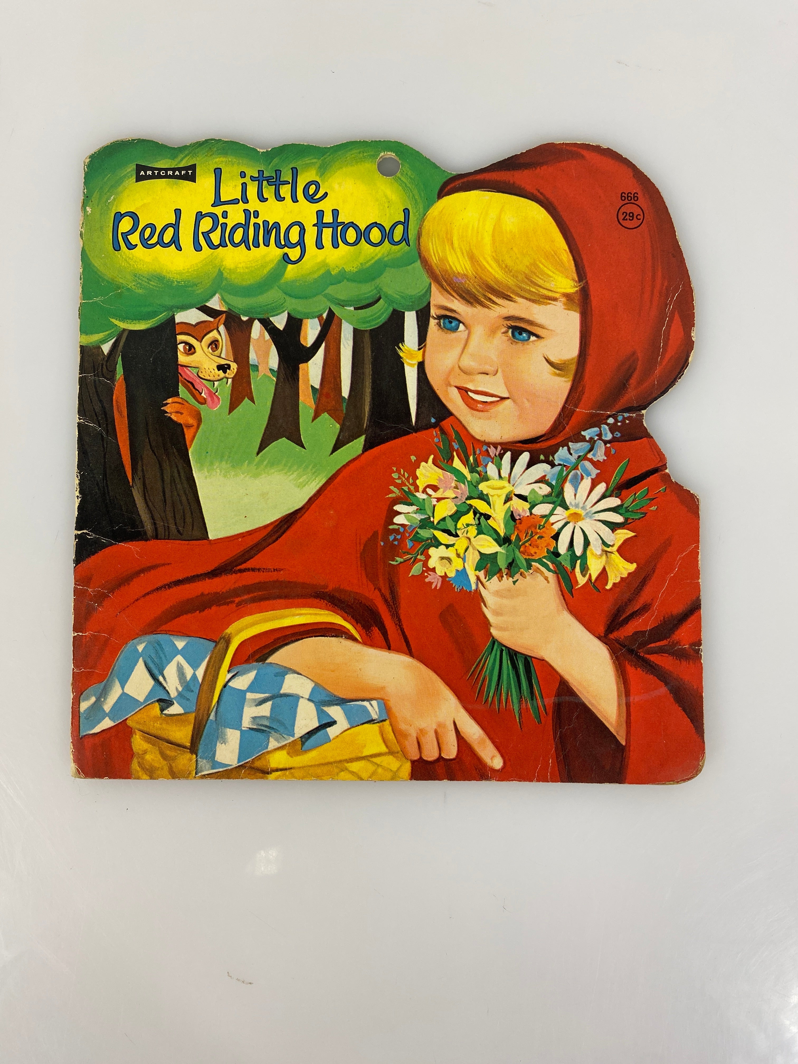 Little Red Riding Hood Artcraft vintage children's book 1965