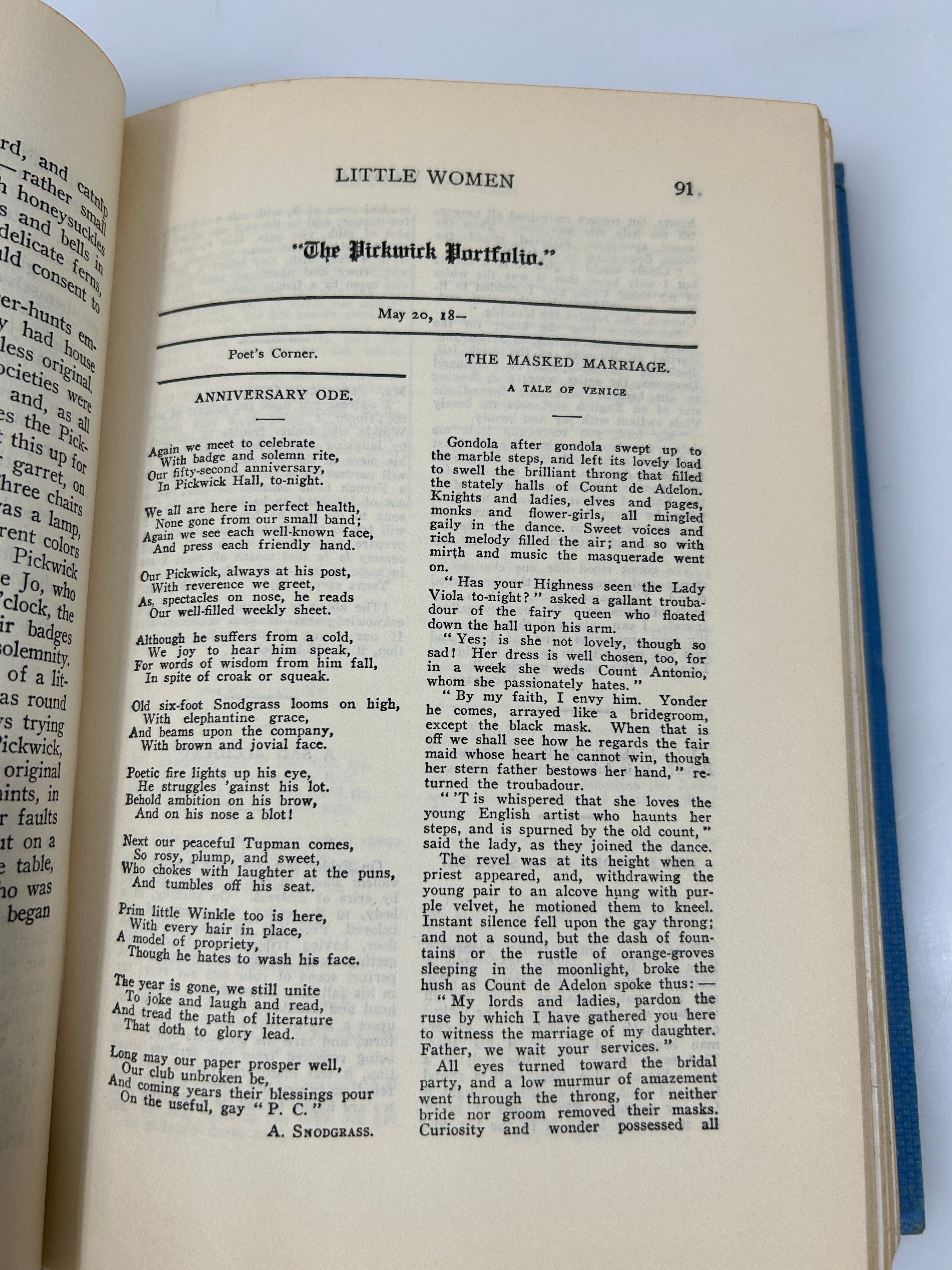 Little Women by Louisa M Alcott Complete Authorized Ed Grosset & Dunlap 1915 HC
