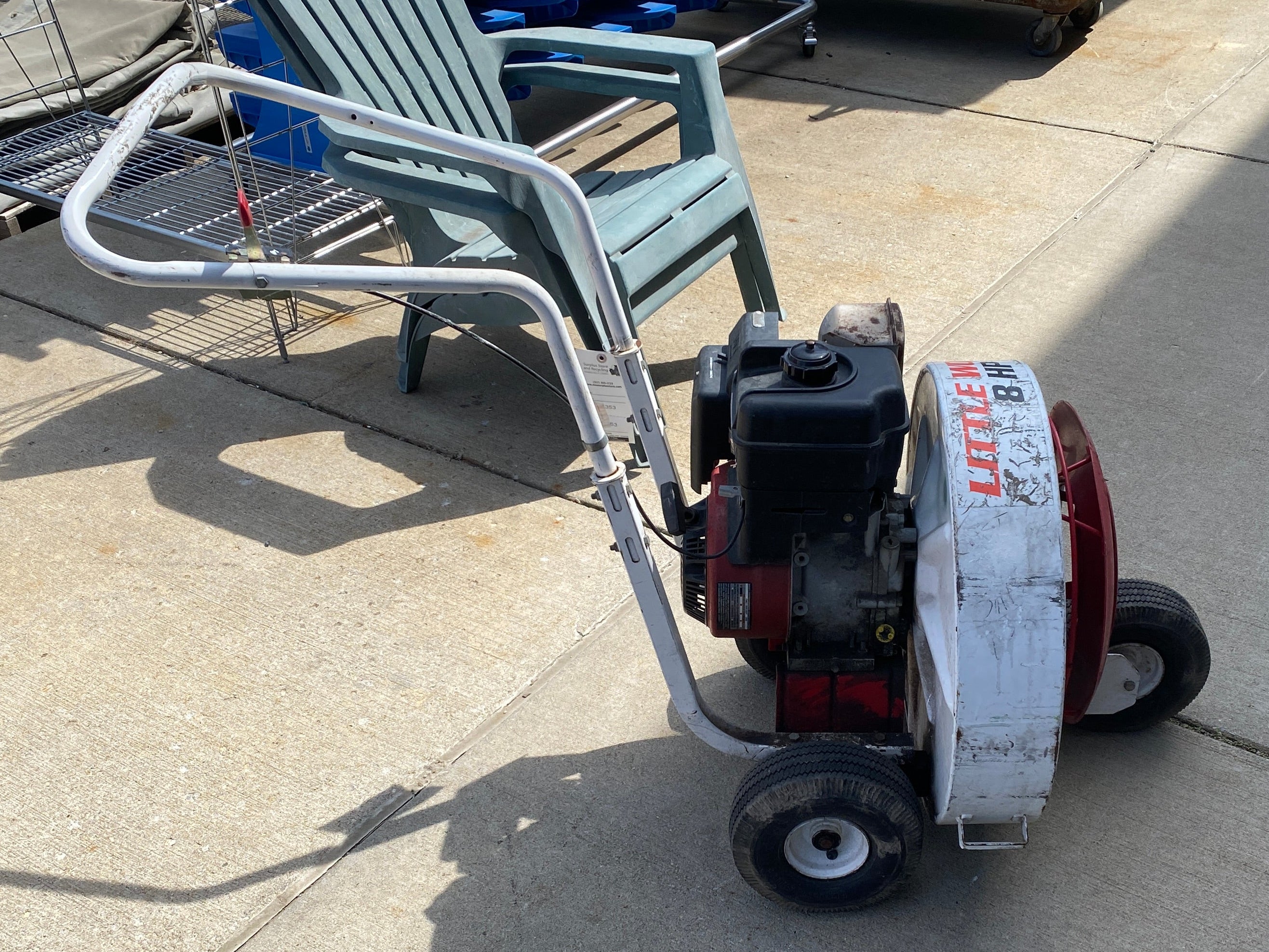 Little Wonder Walking Gas Power Leaf Blower