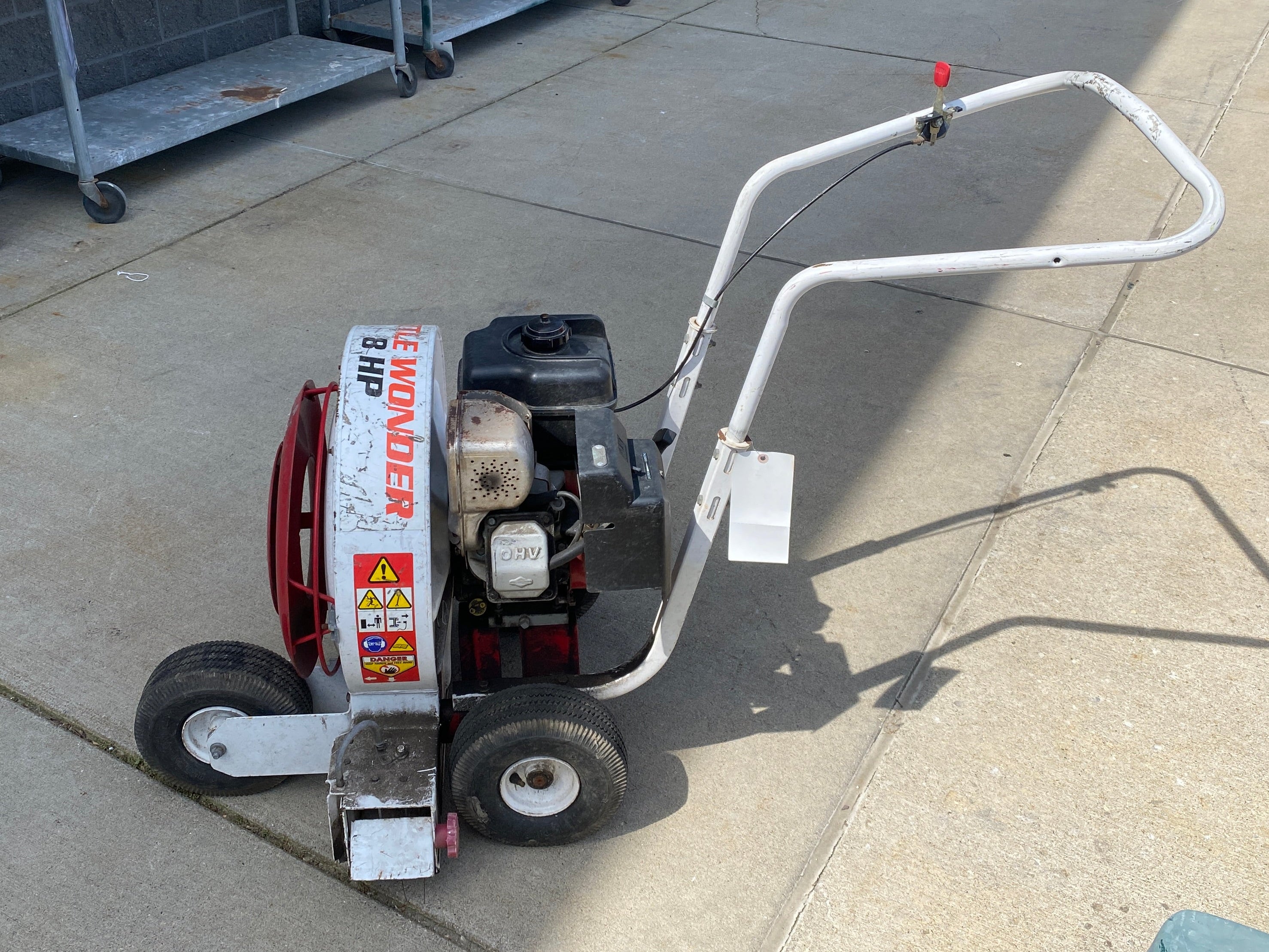 Little Wonder Walking Gas Power Leaf Blower