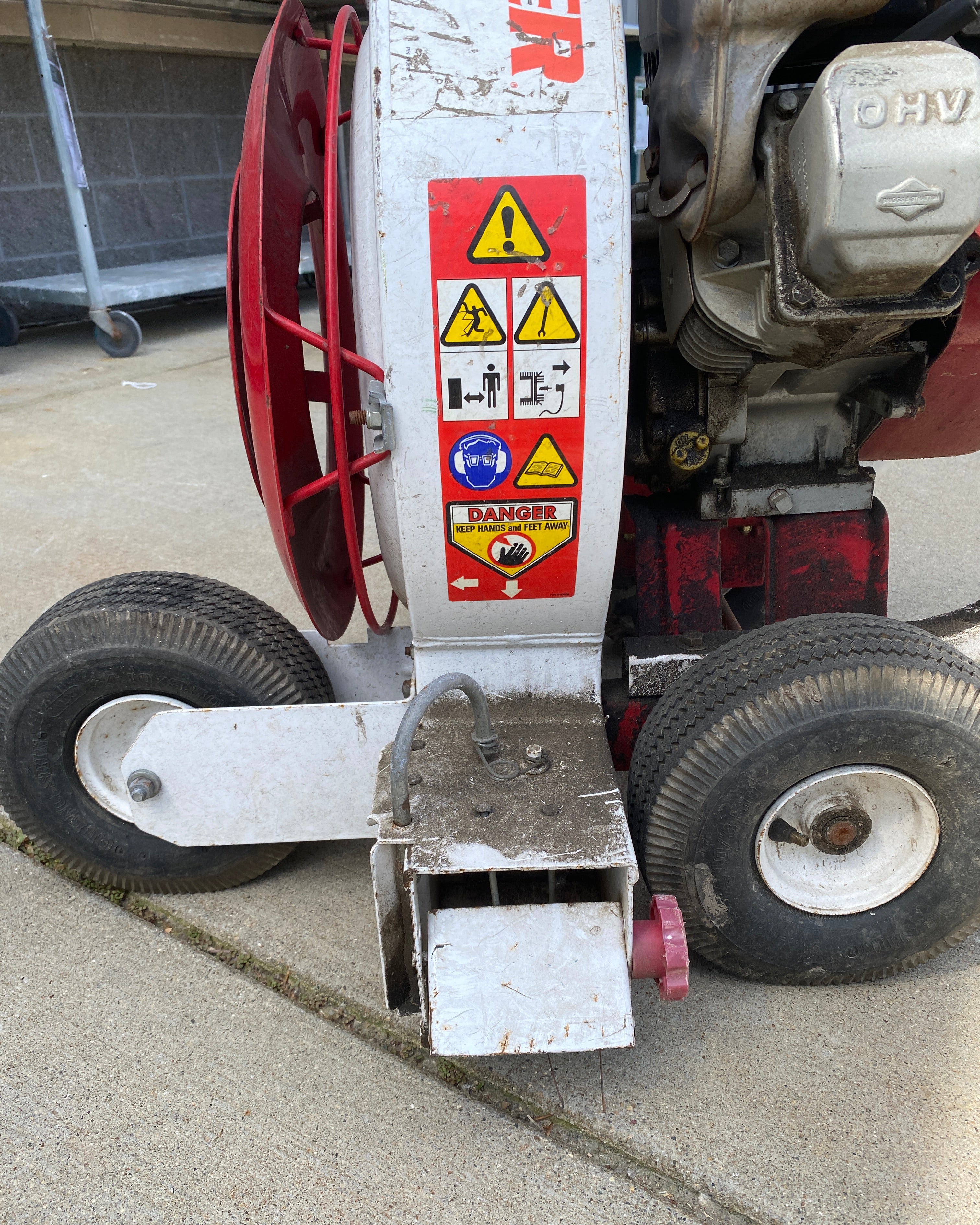 Little Wonder Walking Gas Power Leaf Blower