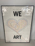 "Live Center of Arts" Poster Print by Ciesa Design in Black Nielsen Frame *Signed*