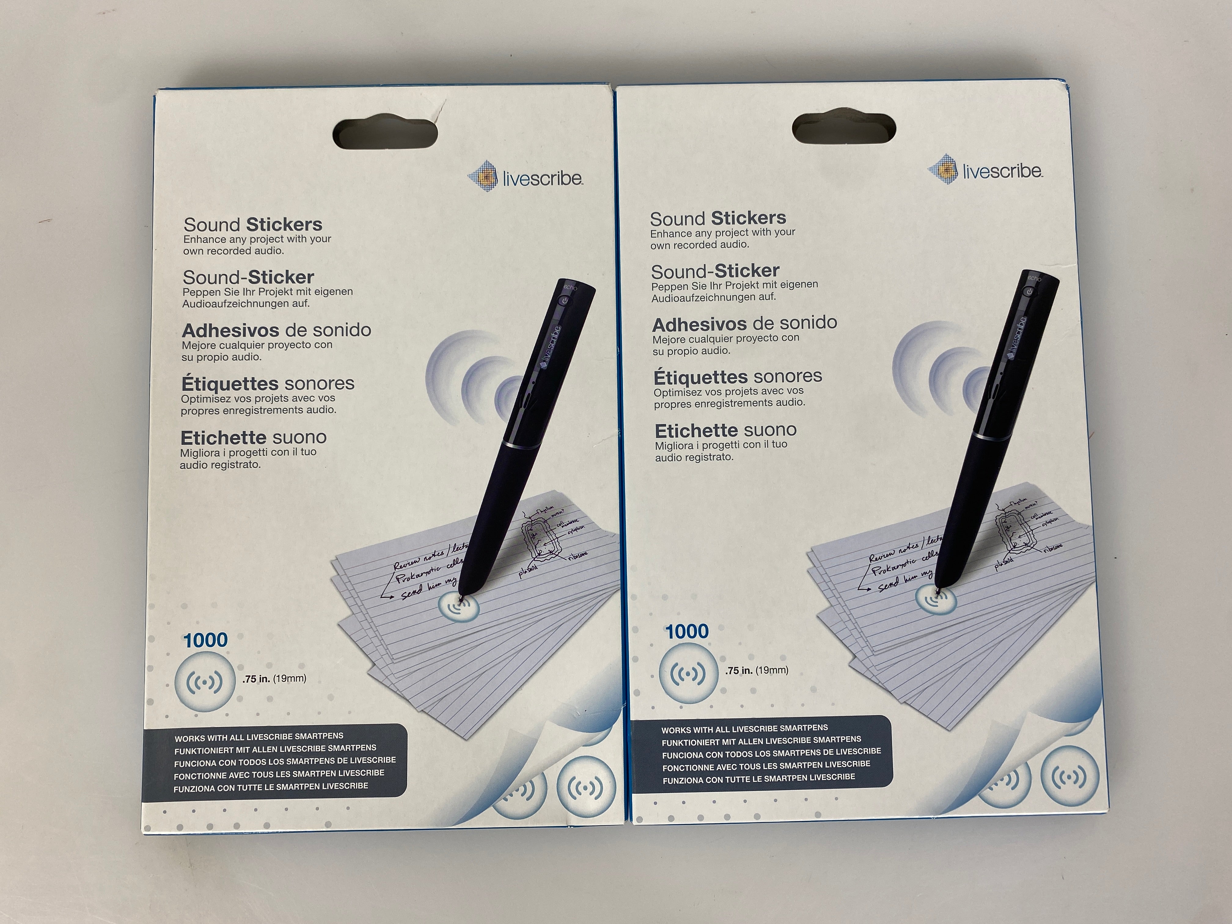 Livescribe Sound Stickers and Application