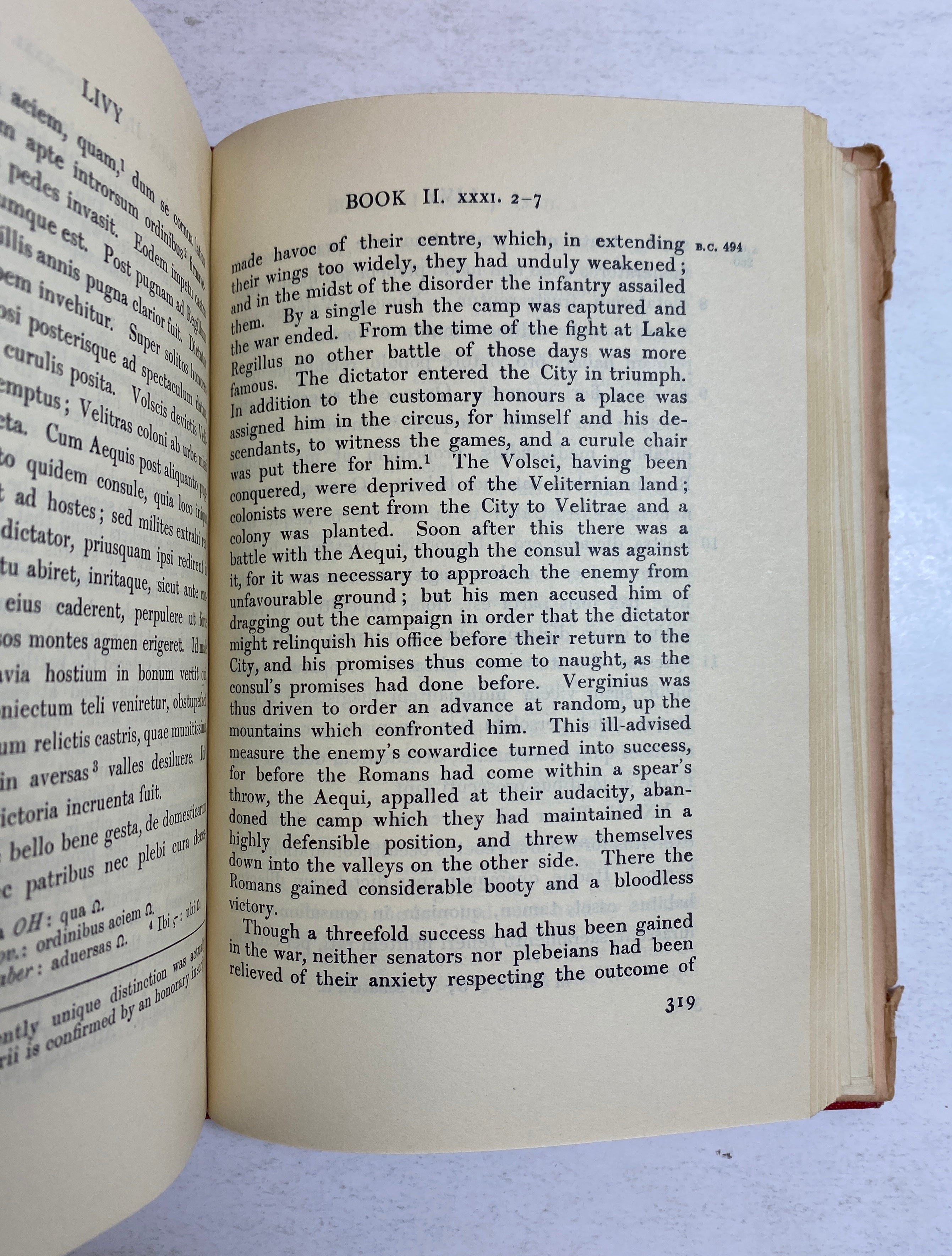 Livy I Books I & II Loeb Classical Library B.O. Foster 1957 HC DJ