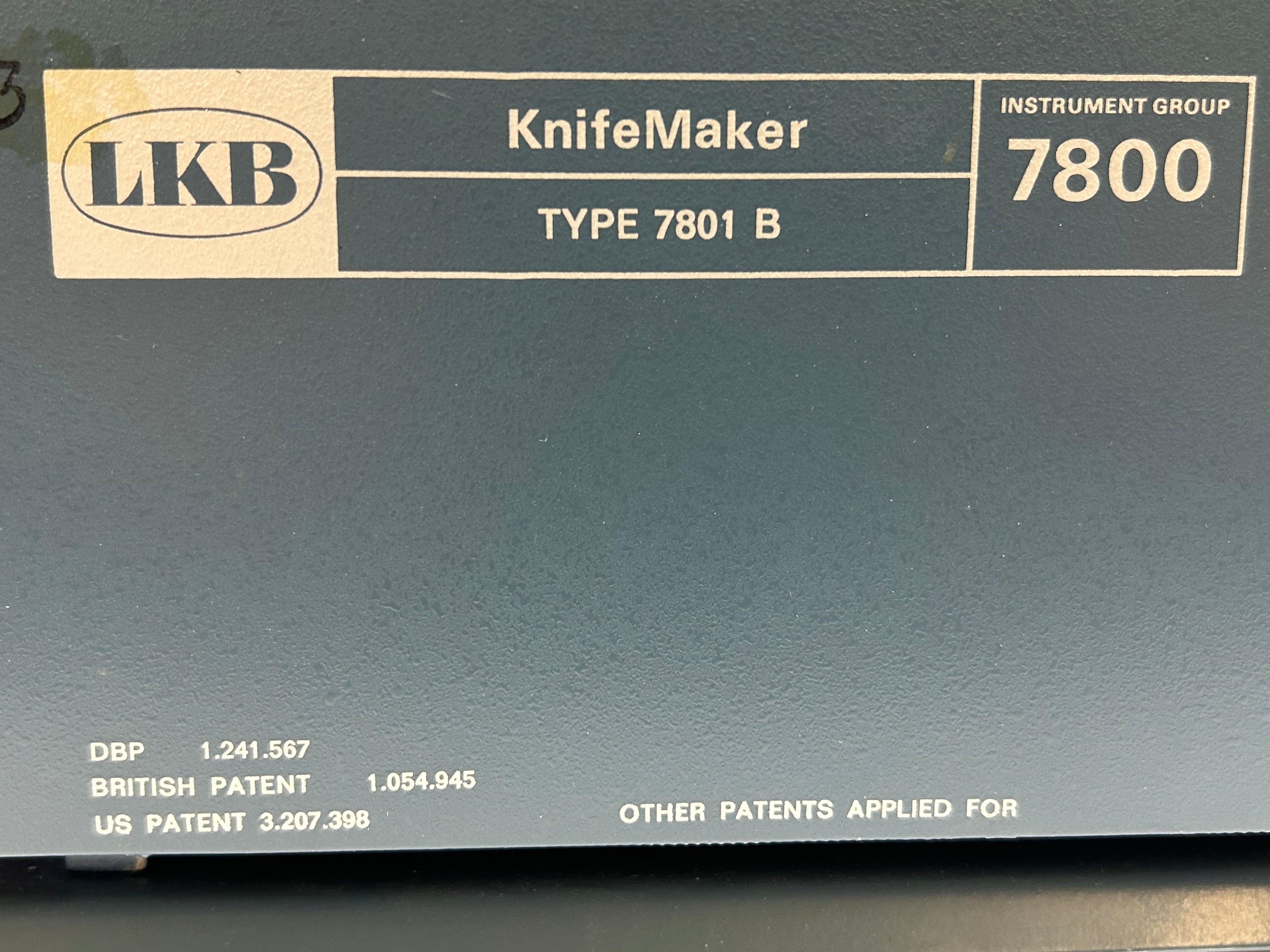 LKB 7801 B Knifemaker