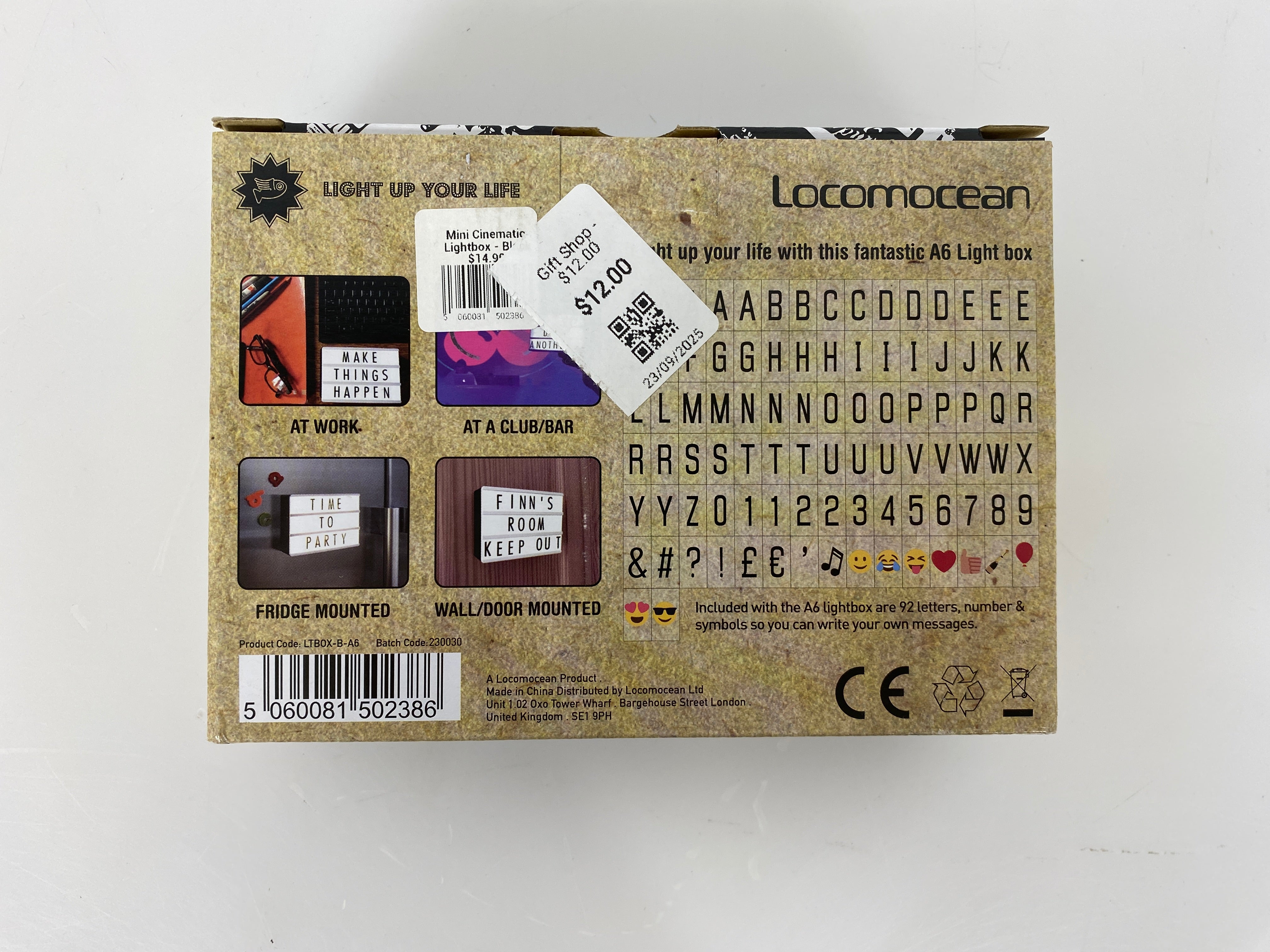 Locomocean Light Up Your Life Lightbox