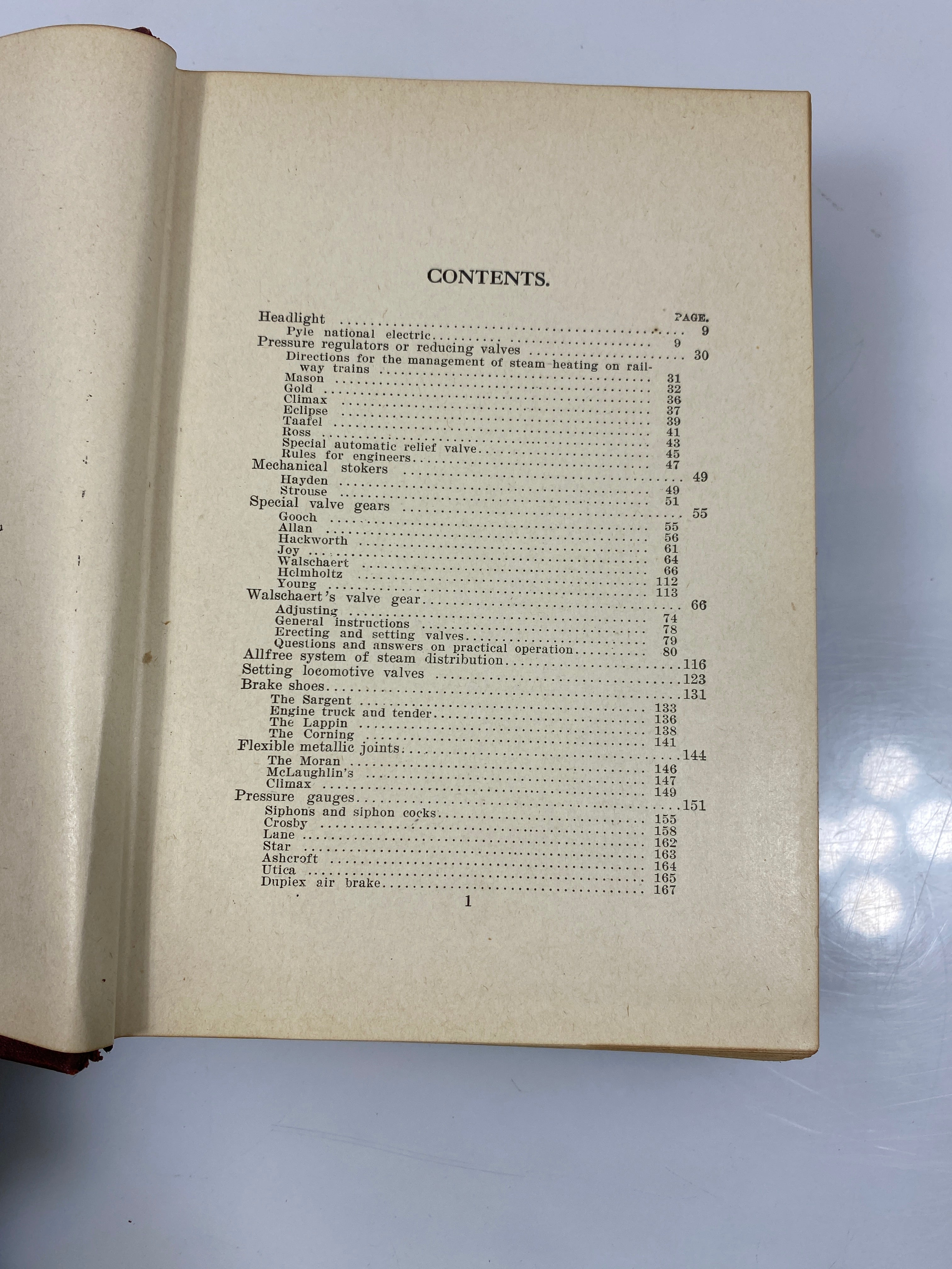 Locomotive Appliances by Marshall Kirkman 1911 HC