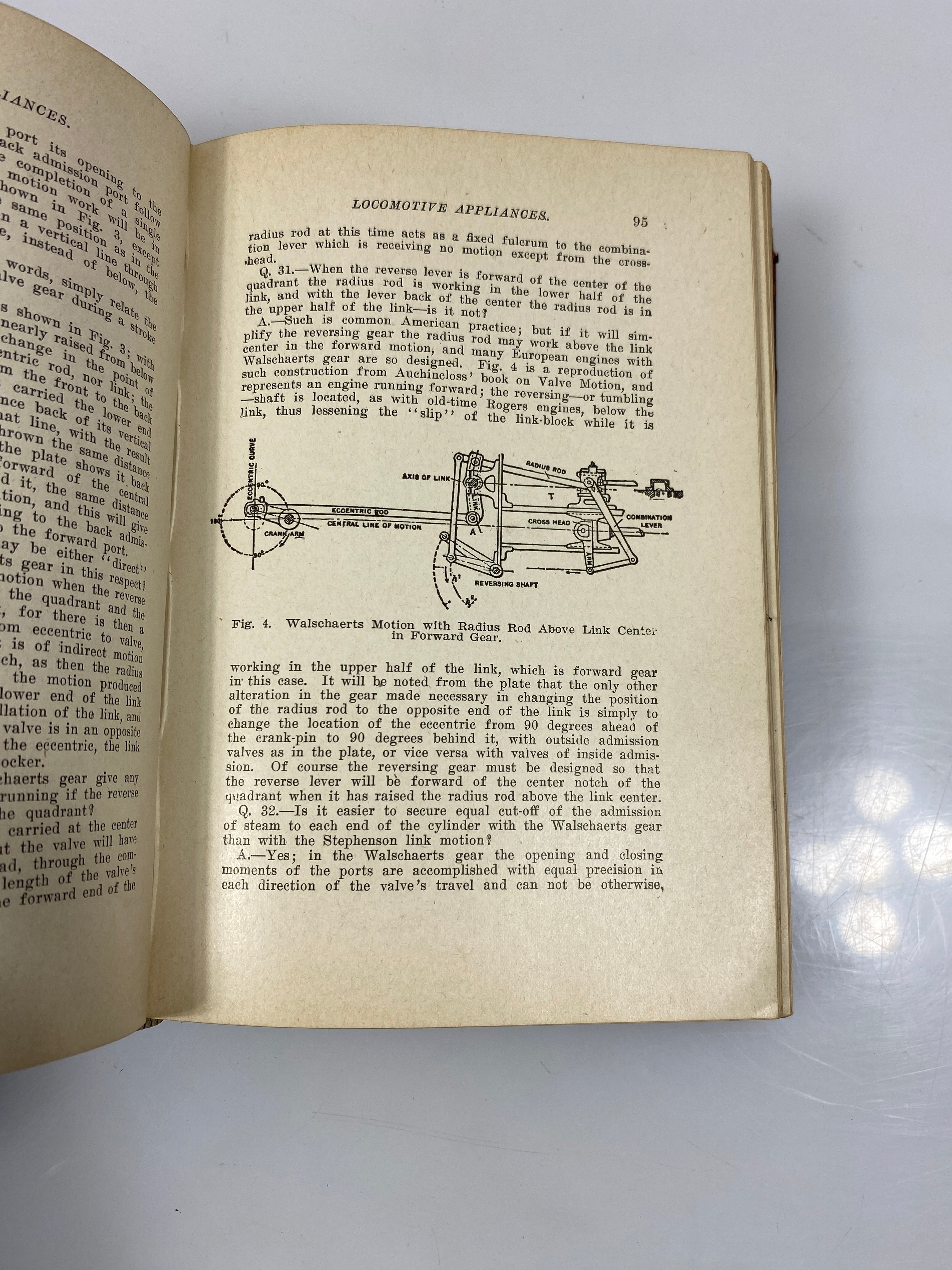 Locomotive Appliances by Marshall Kirkman 1911 HC
