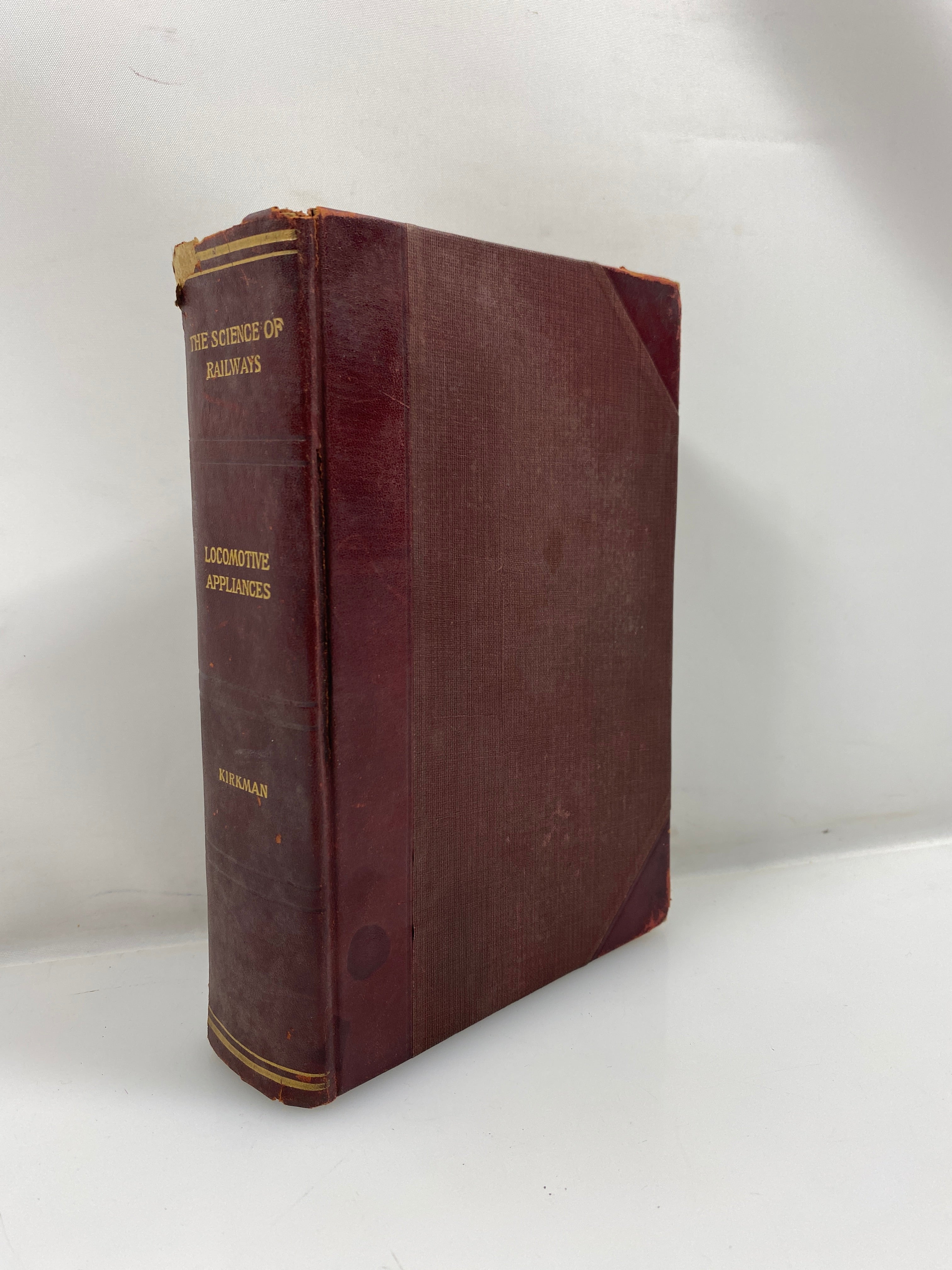 Locomotive Appliances by Marshall Kirkman 1911 HC