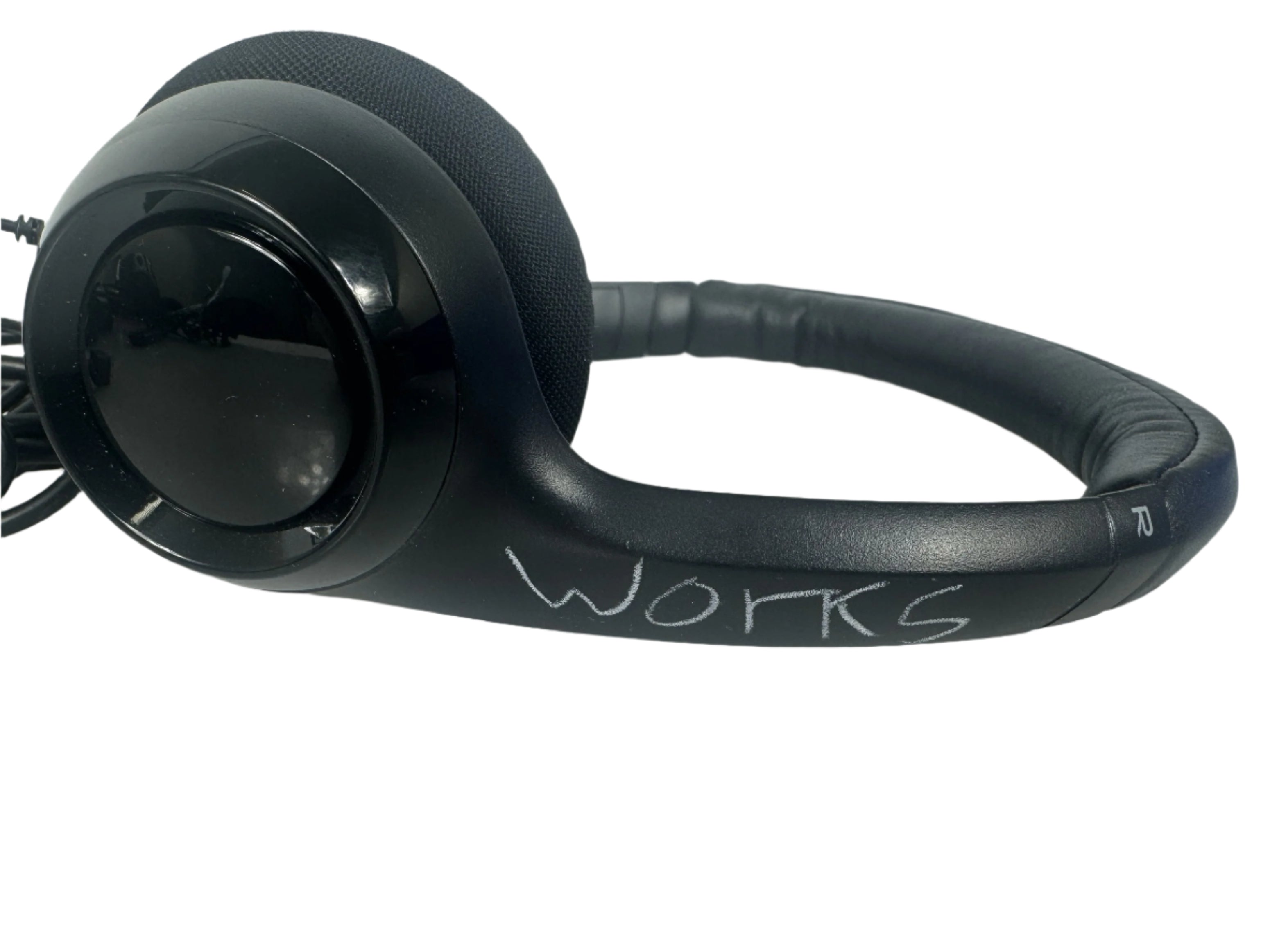 Logitech A-00146 Black Stereo Headset w/ Microphone