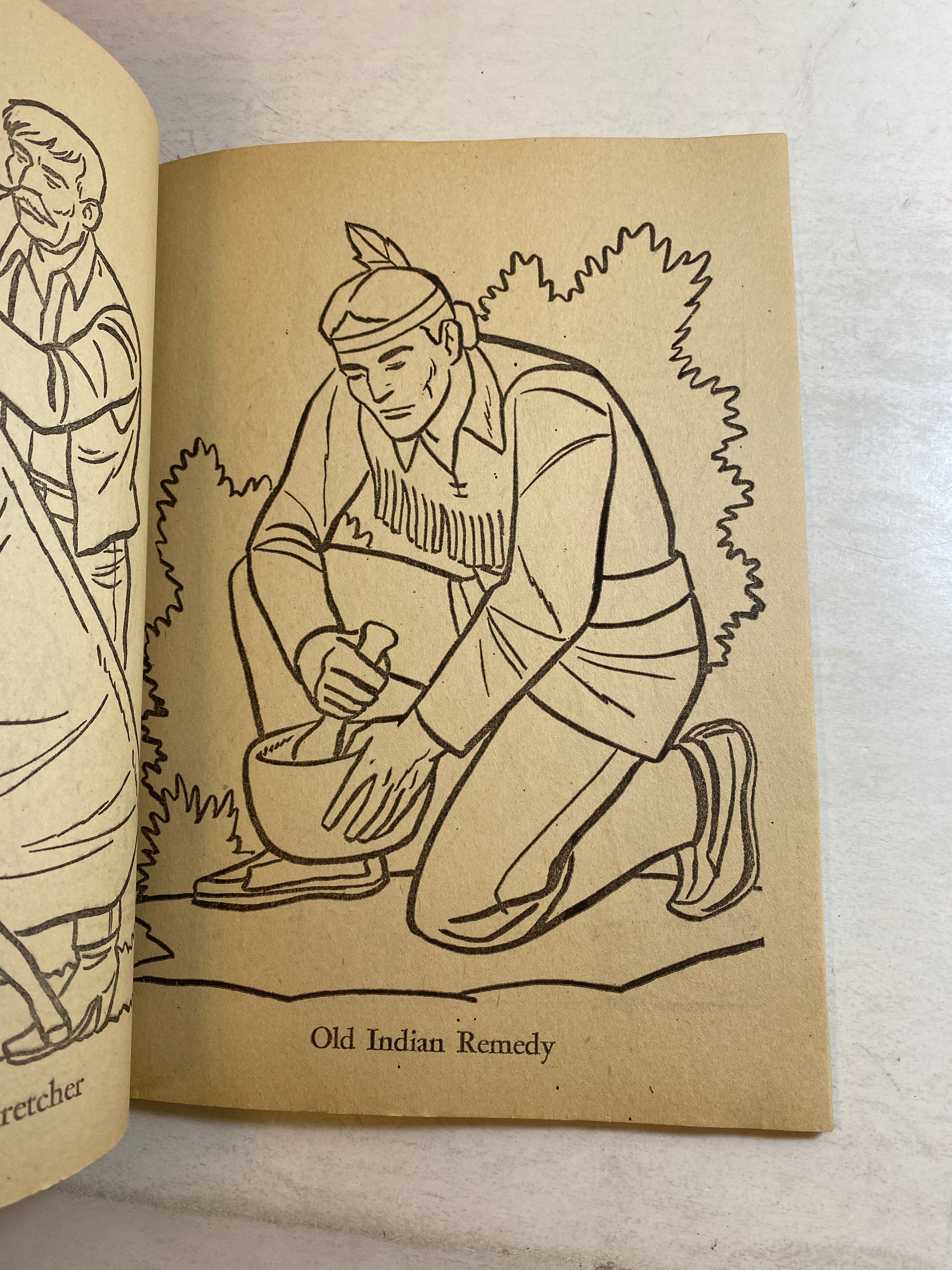 Lone Ranger Coloring Book Whitman 1975