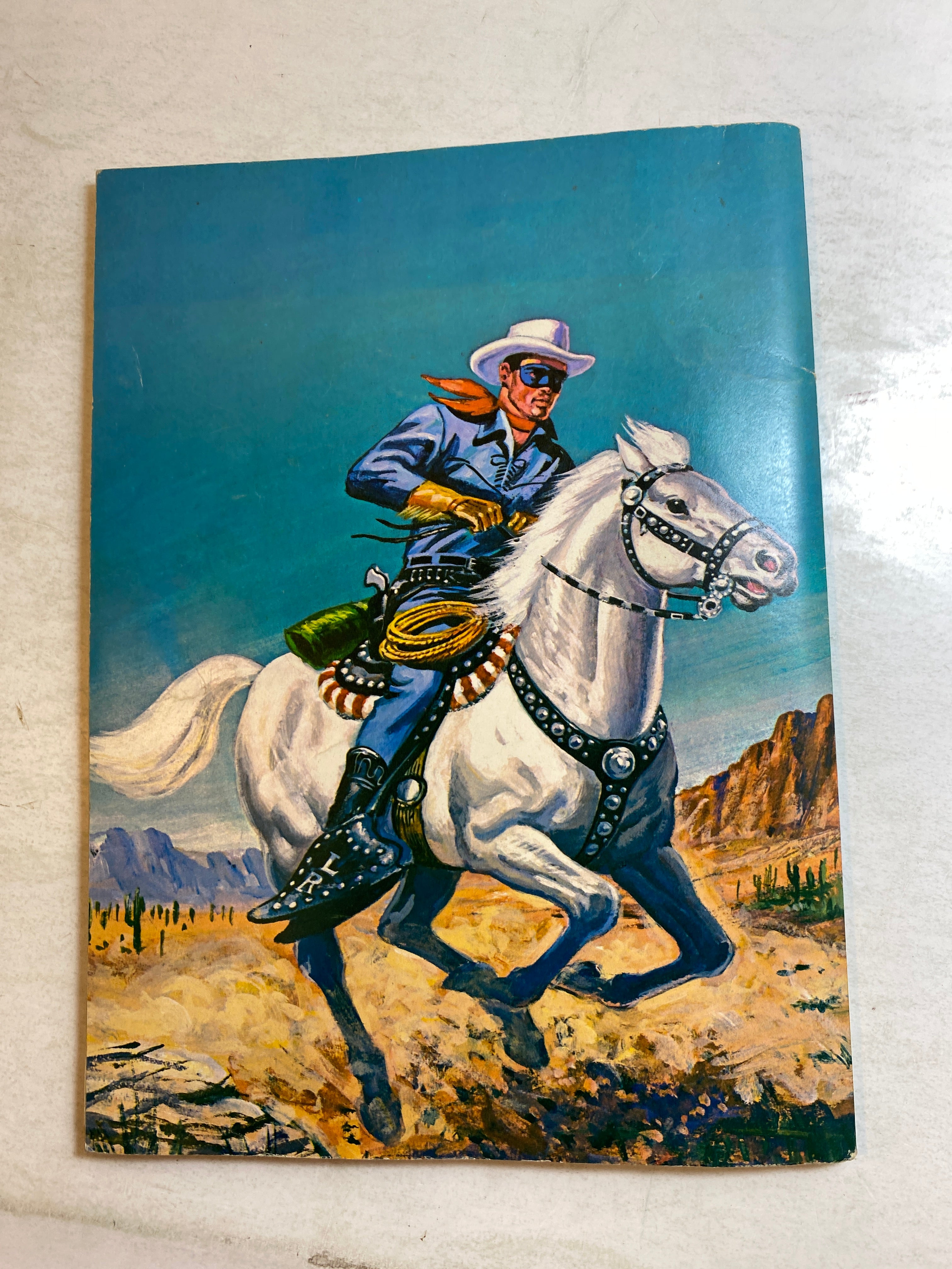 Lone Ranger Coloring Book Whitman 1975